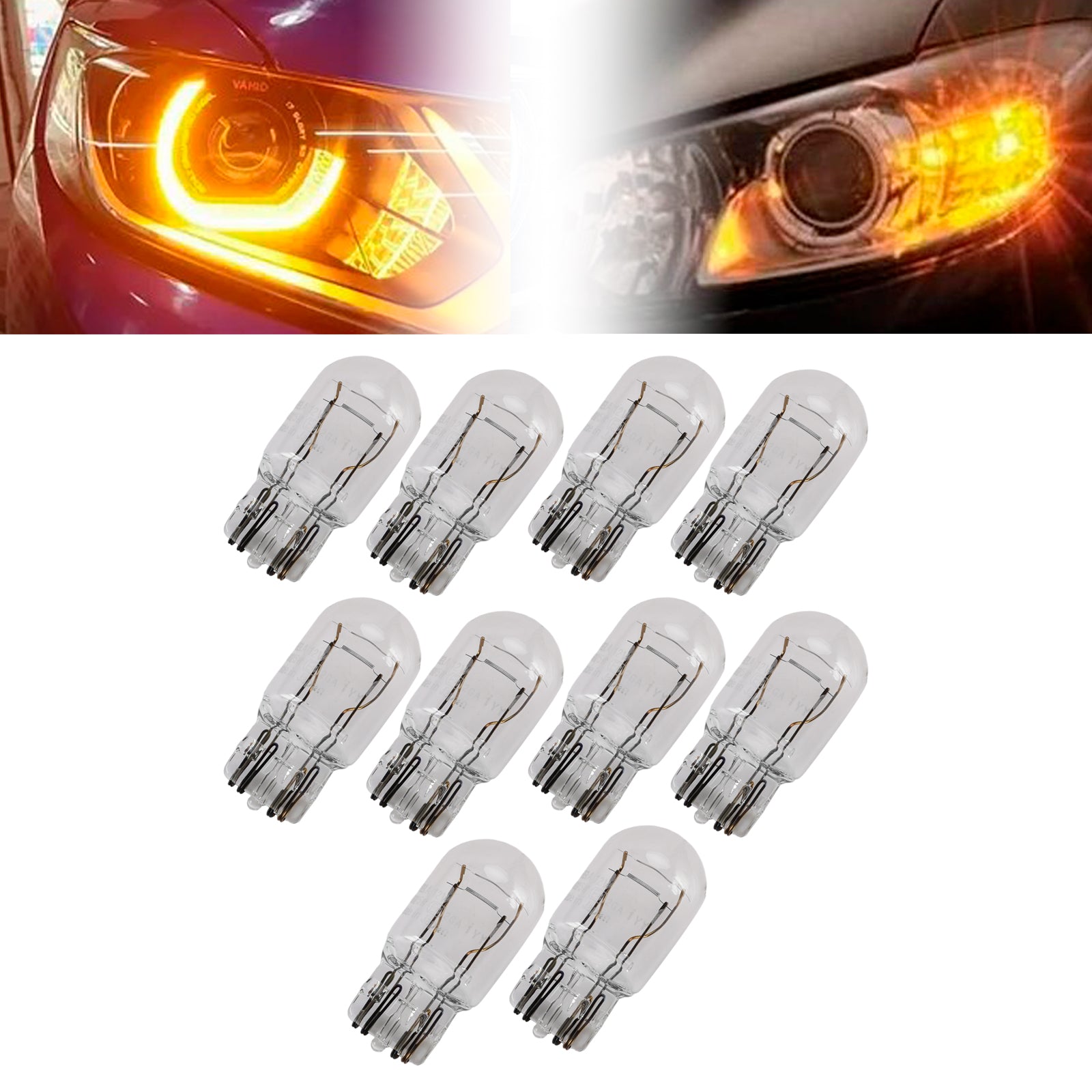 Ampoule Auxiliaire Halogène Voiture W21/5W 12V 21/5W Pour HELLA 8GD 008 893-002
