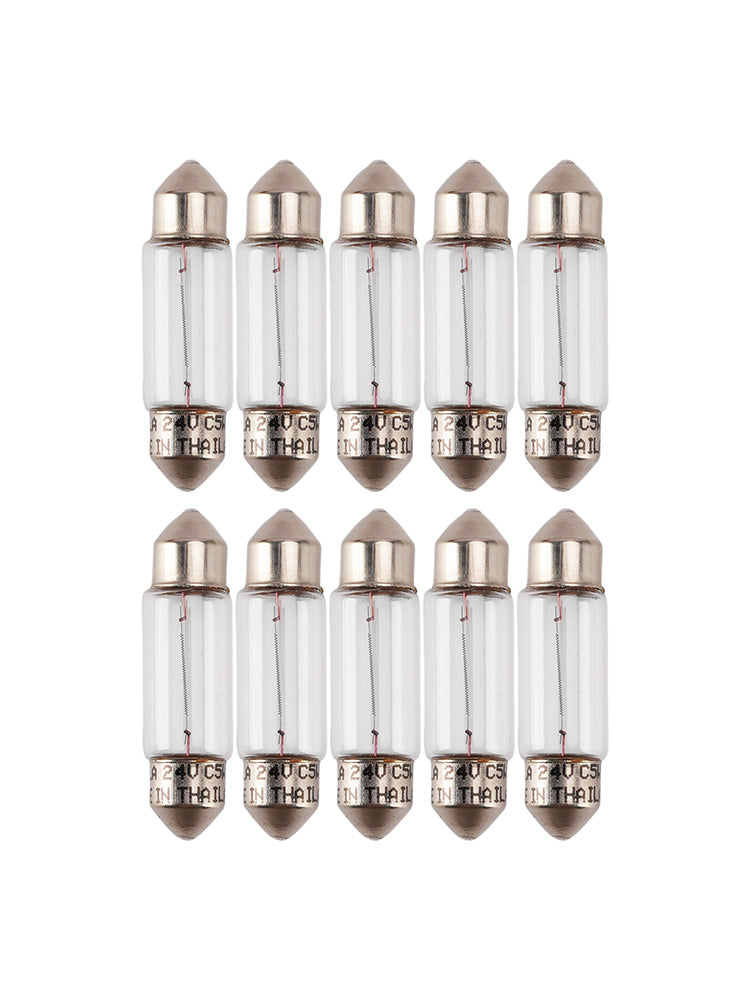 Ampoule Auxiliaire Halogène Automobile C5W 24V 5W Pour HELLA 8GM 002 092-241