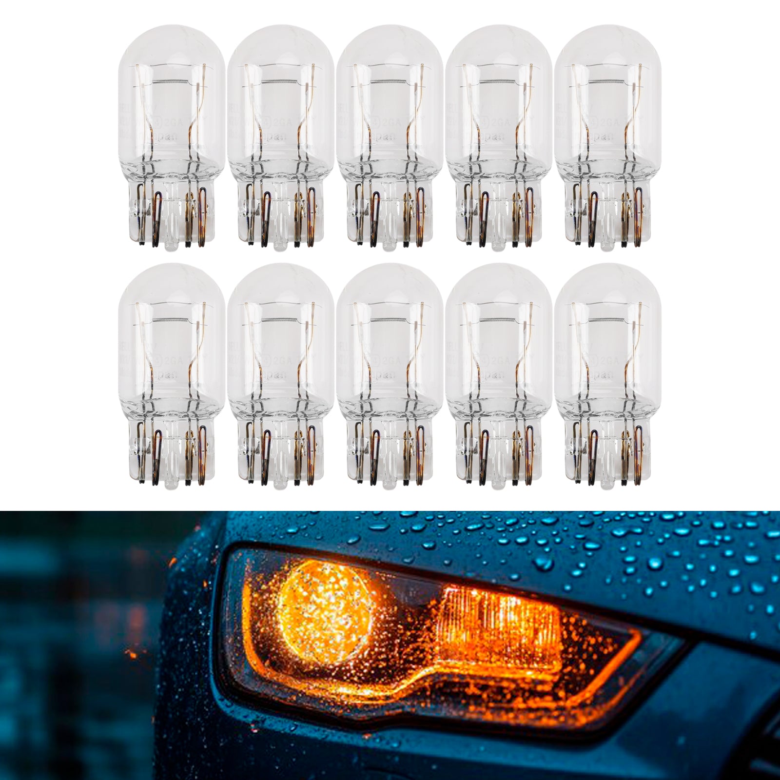 Ampoule Auxiliaire Halogène Voiture W21/5W 12V 21/5W Pour HELLA 8GD 008 893-002