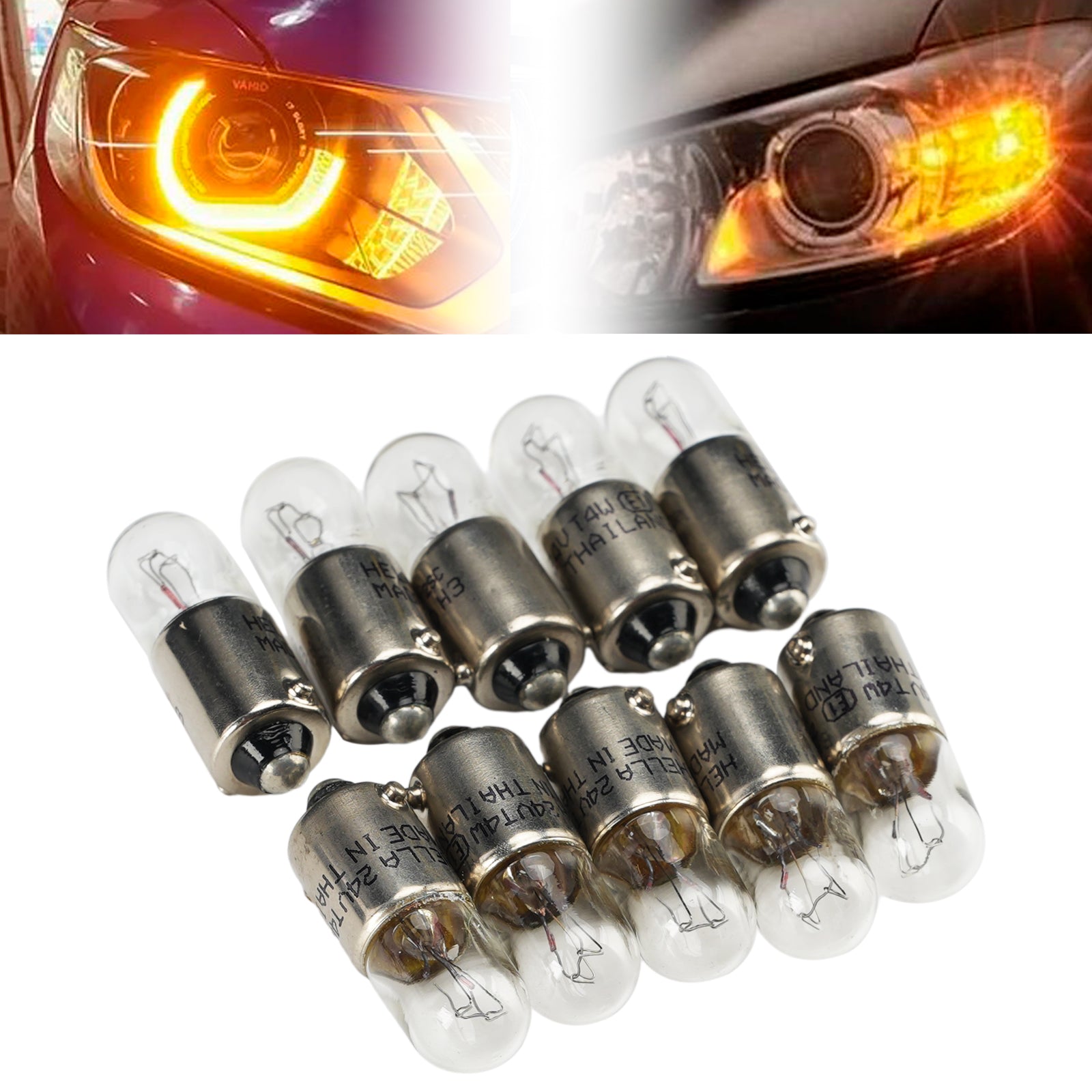 Ampoule Auxiliaire Halogène Voiture T4W 24V 4W Pour HELLA 8GP 002 067-241