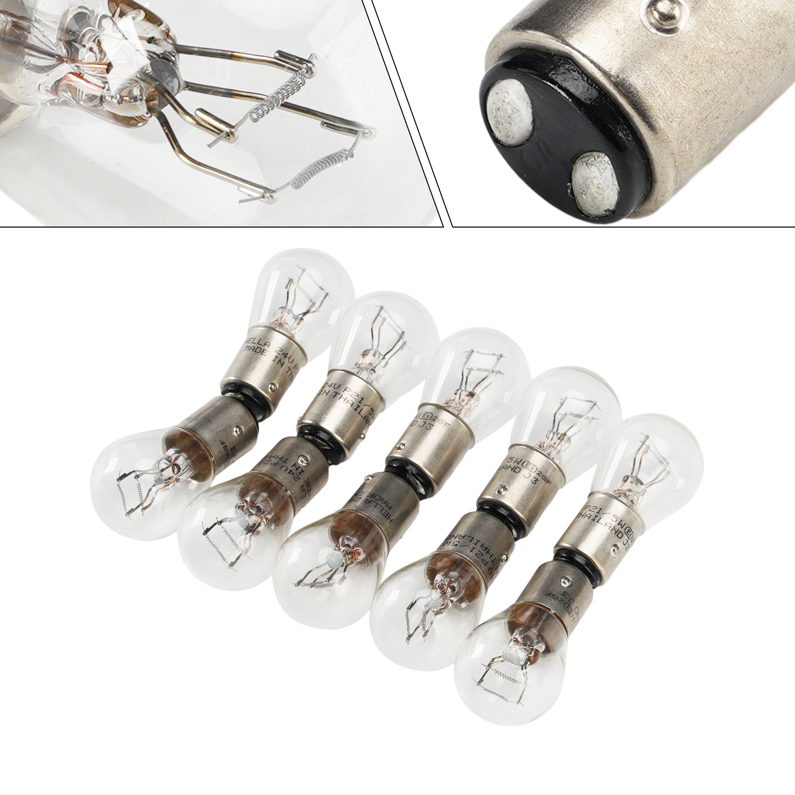 Ampoule Auxiliaire Halogène Automobile P21/5W 24V 21/5W Pour HELLA 002 078-241