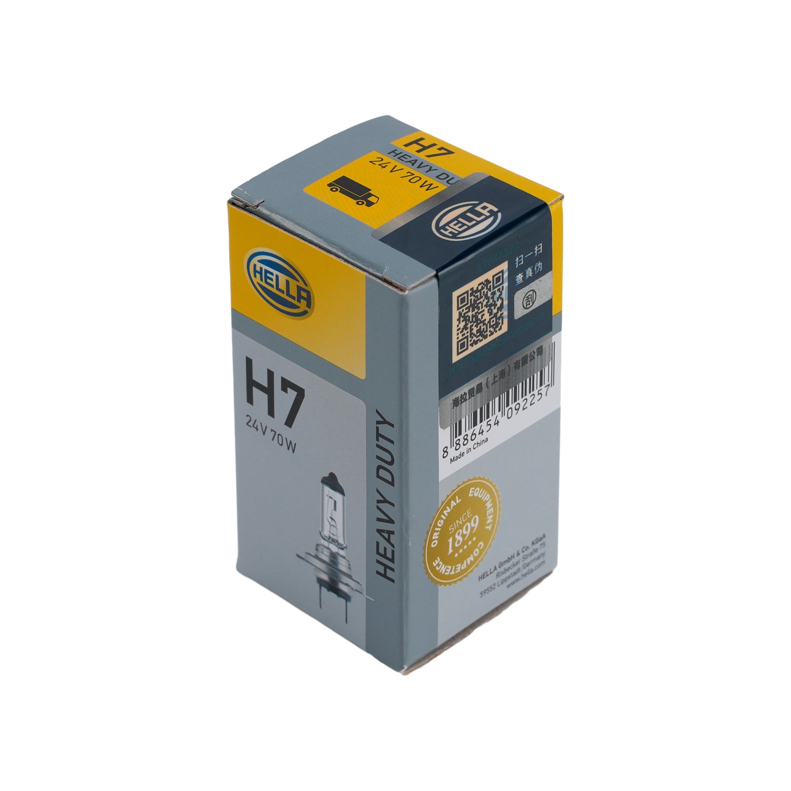 Ampoule Phare Halogène Auto H7 24V 70W PX26d Pour HELLA 8GH 007 157-243