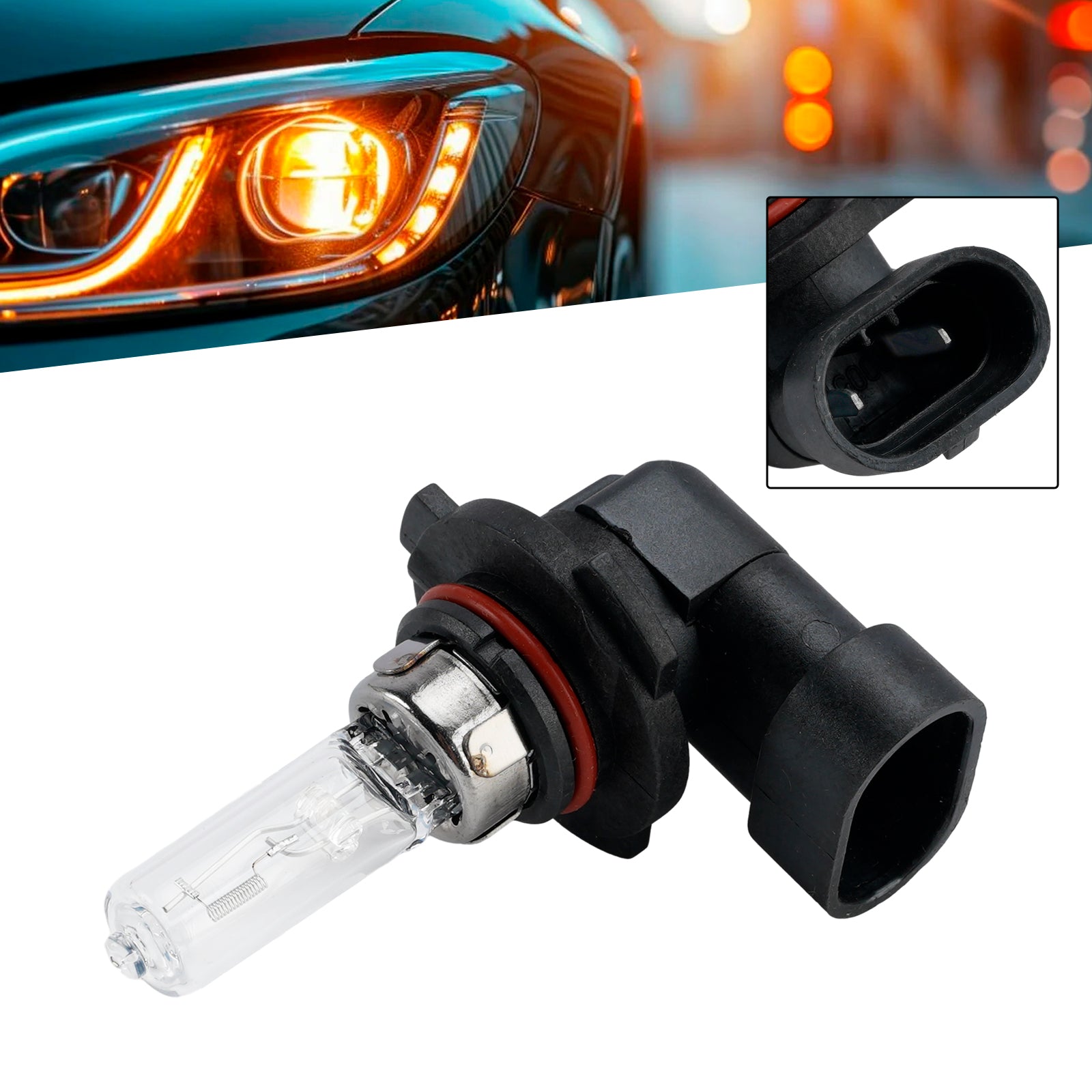 Ampoule Phare Halogène Auto 9005/HB3 12V 60W P20d Pour HELLA 8GH 178 555-081