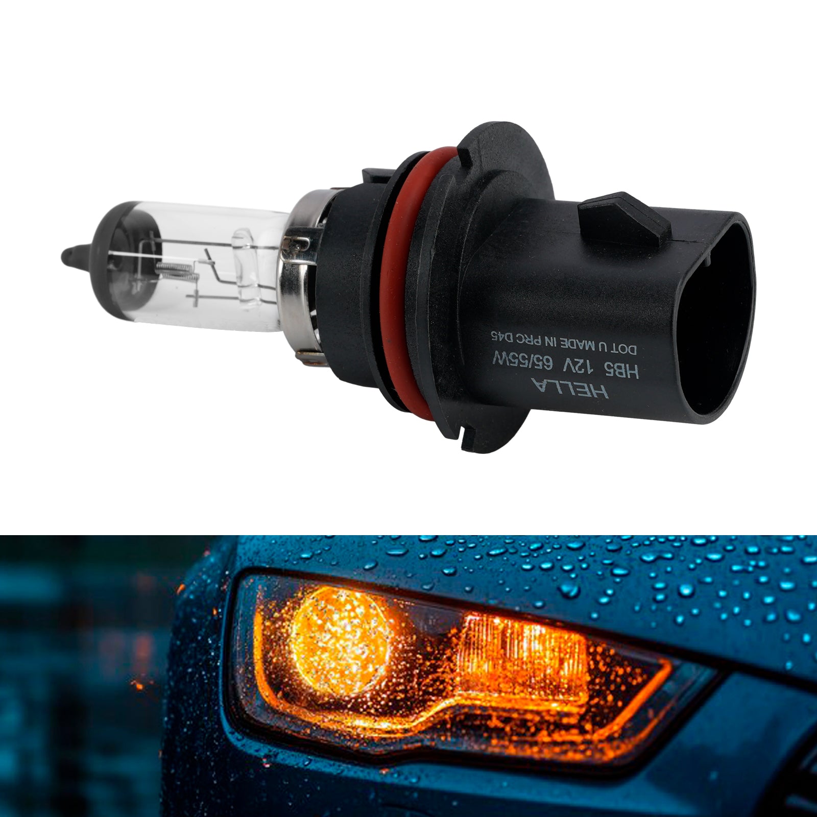 Ampoule Phare Halogène Auto HB5 12V 65/55W PX29t Pour HELLA 8GJ 178 555-343