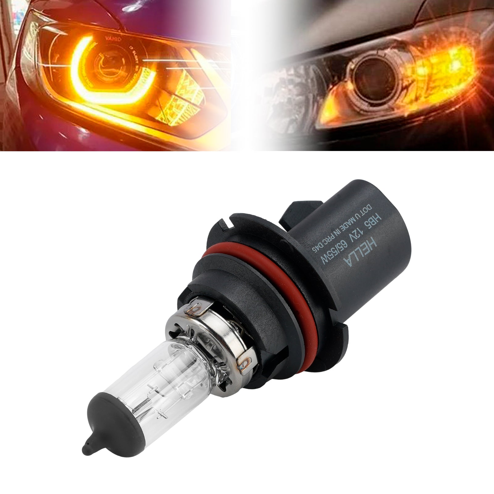 Ampoule Phare Halogène Auto HB5 12V 65/55W PX29t Pour HELLA 8GJ 178 555-343