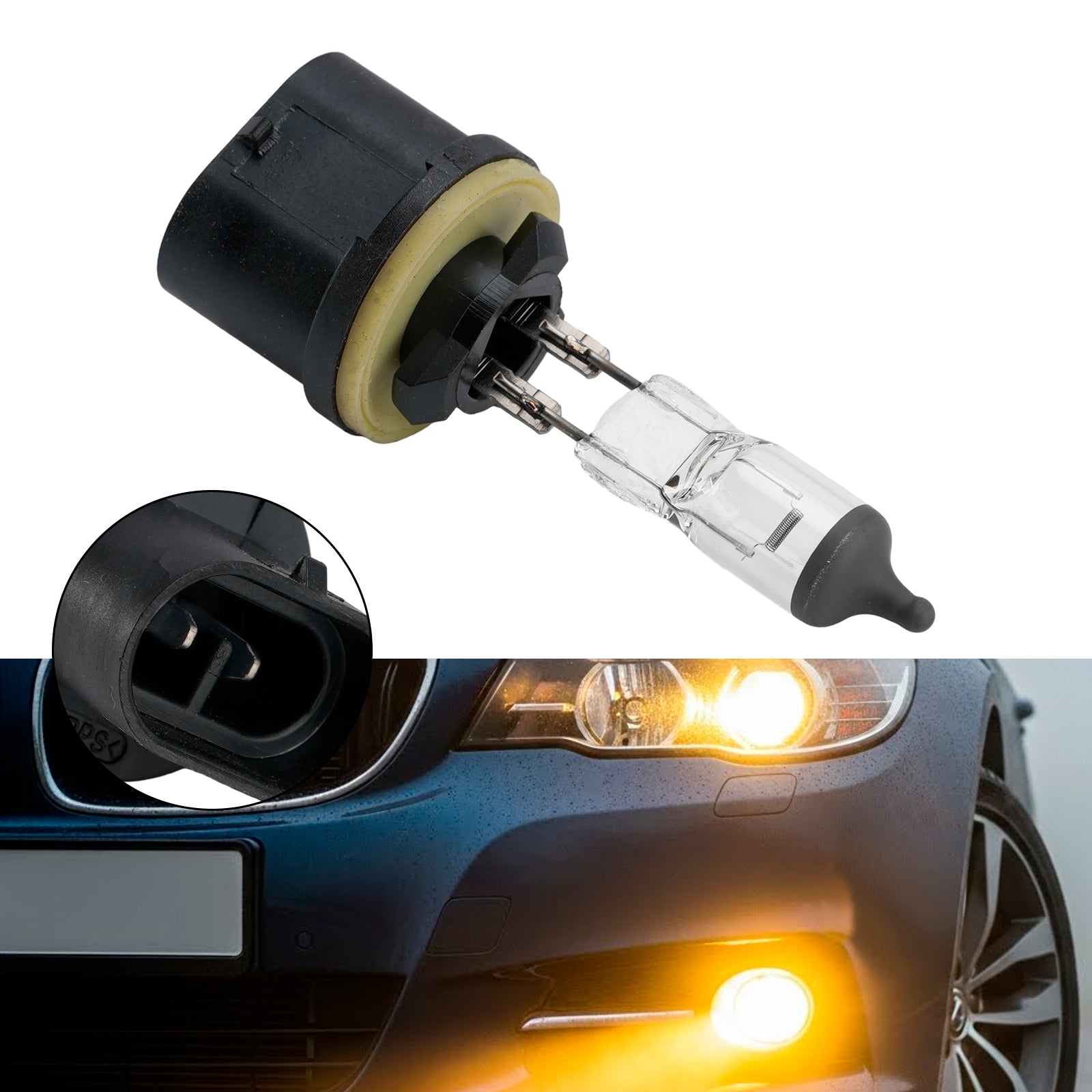 Ampoule Phare Halogène Auto 880 H27W/1 12V 27W PG13 Pour HELLA 8GH 008 991-021