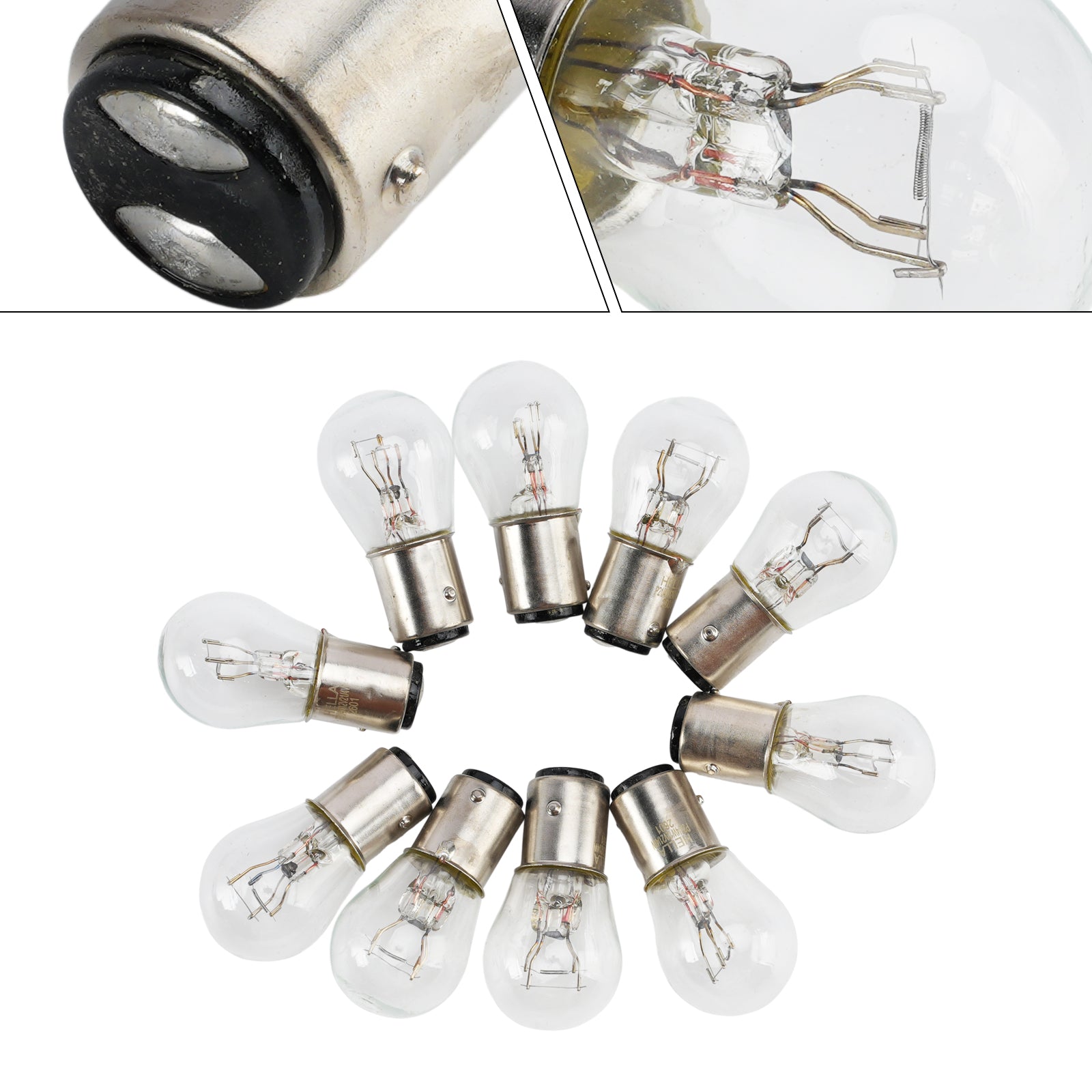 Ampoule Auxiliaire Halogène Voiture P21/4W 12V 21/4W Pour HELLA 8GD 004 772-121