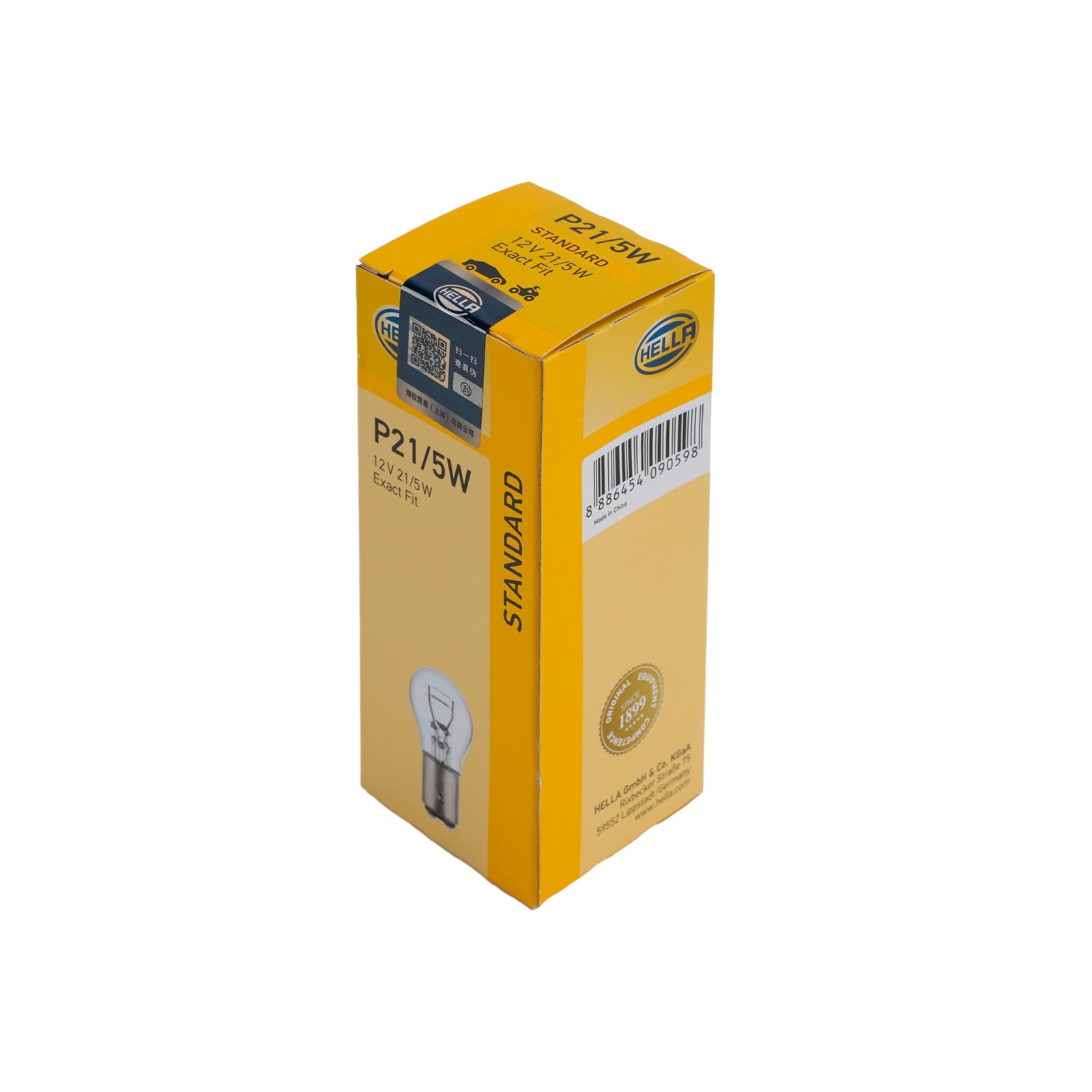 Ampoule Auxiliaire Halogène Voiture P21/5W 12V 21/5W Pour HELLA 8GD 178 560-111