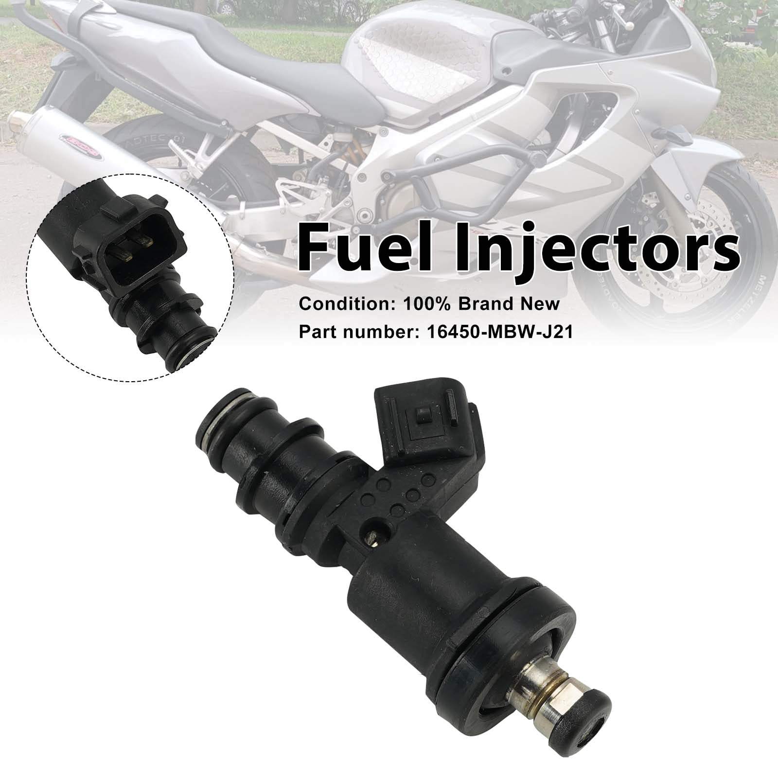 Injecteurs de carburant 16450-MBW-J21 pour Honda CBR600F4 2001-2006