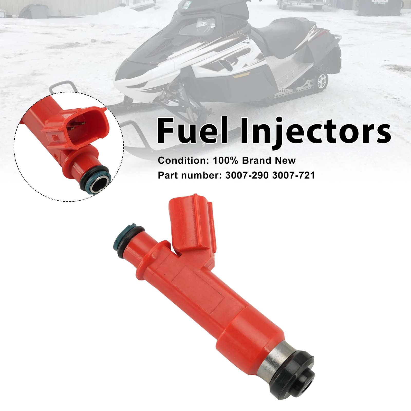 Injecteurs de carburant 3007-721 3007-290 pour Arctic Cat F1000 M1000 2007-2011