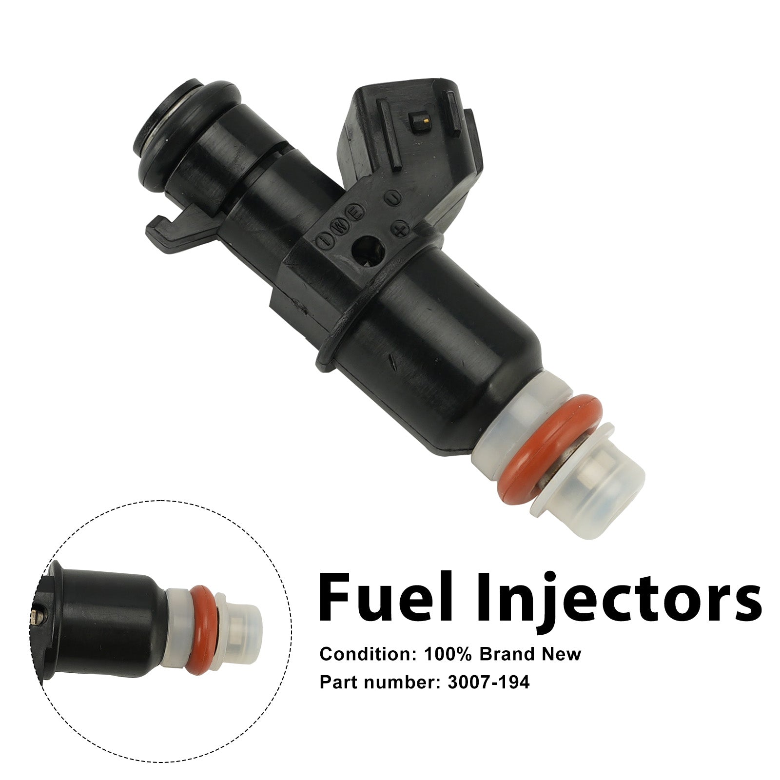 Injecteurs de carburant 3007-194 pour Arctic Cat Bearcat Z1 09-14 TZ1 08-14 ZR5000 14-17