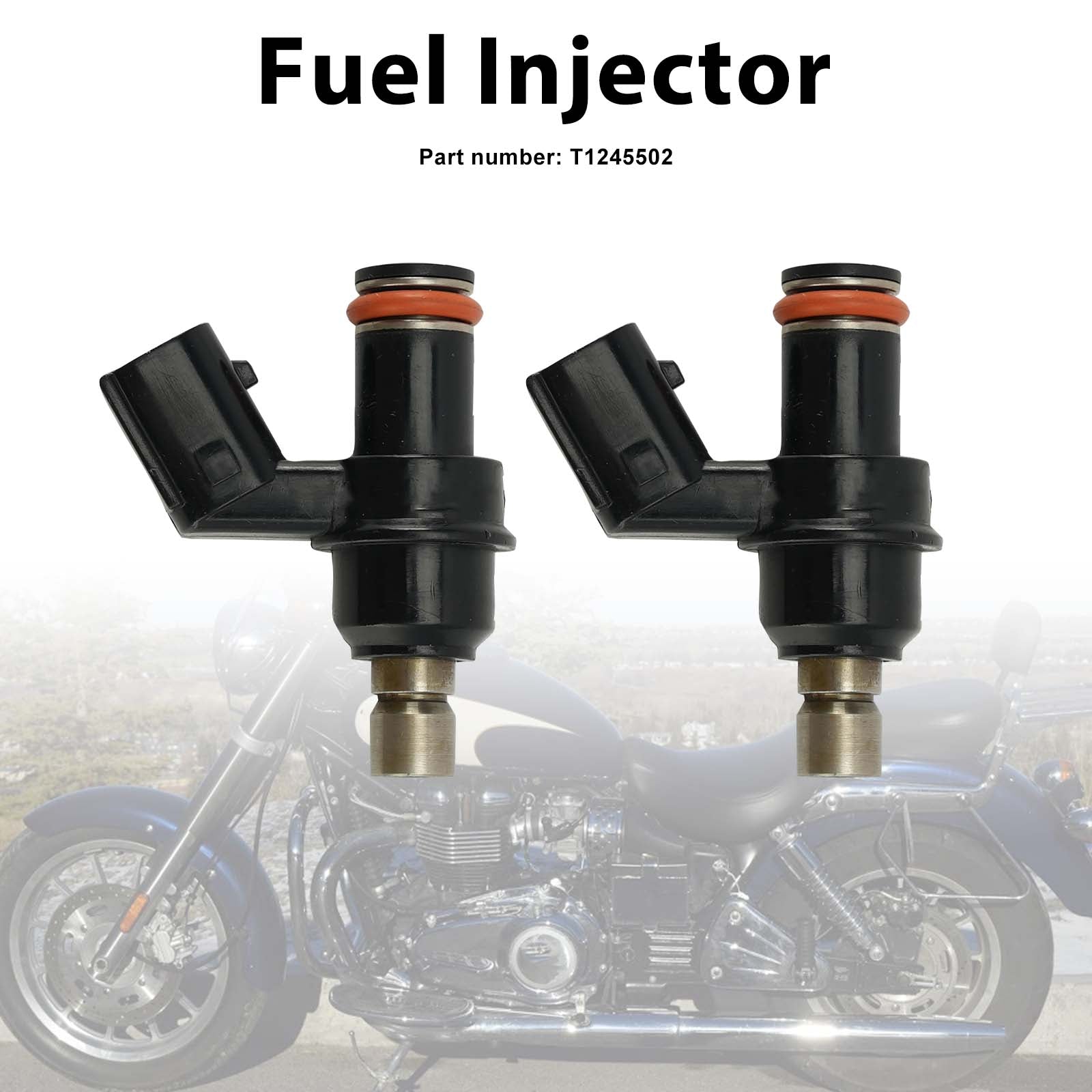 2PC Injecteurs de carburant T1245502 pour America