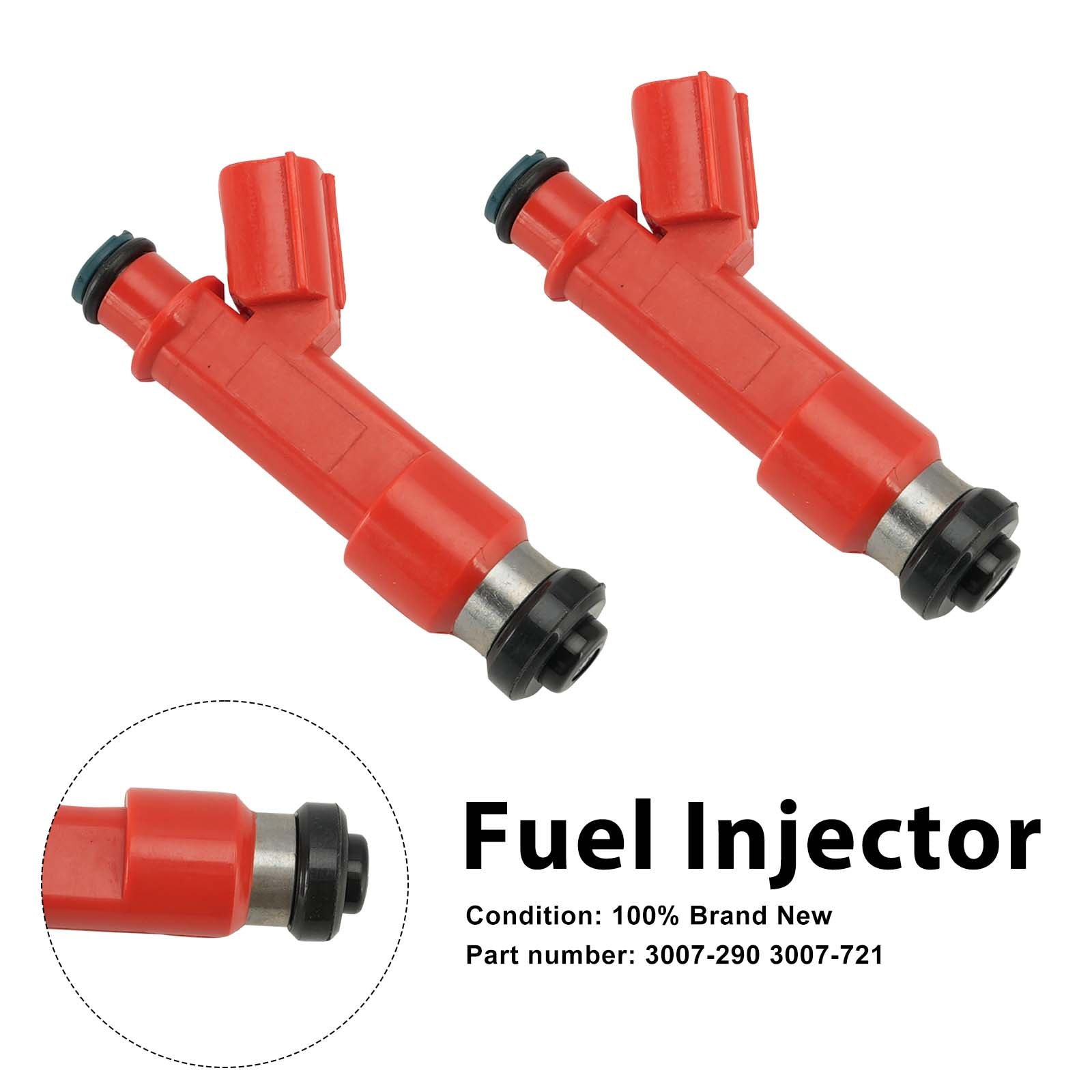 2PC Injecteurs de carburant 3007-721 3007-290 pour Arctic Cat F1000 M1000 2007-2011