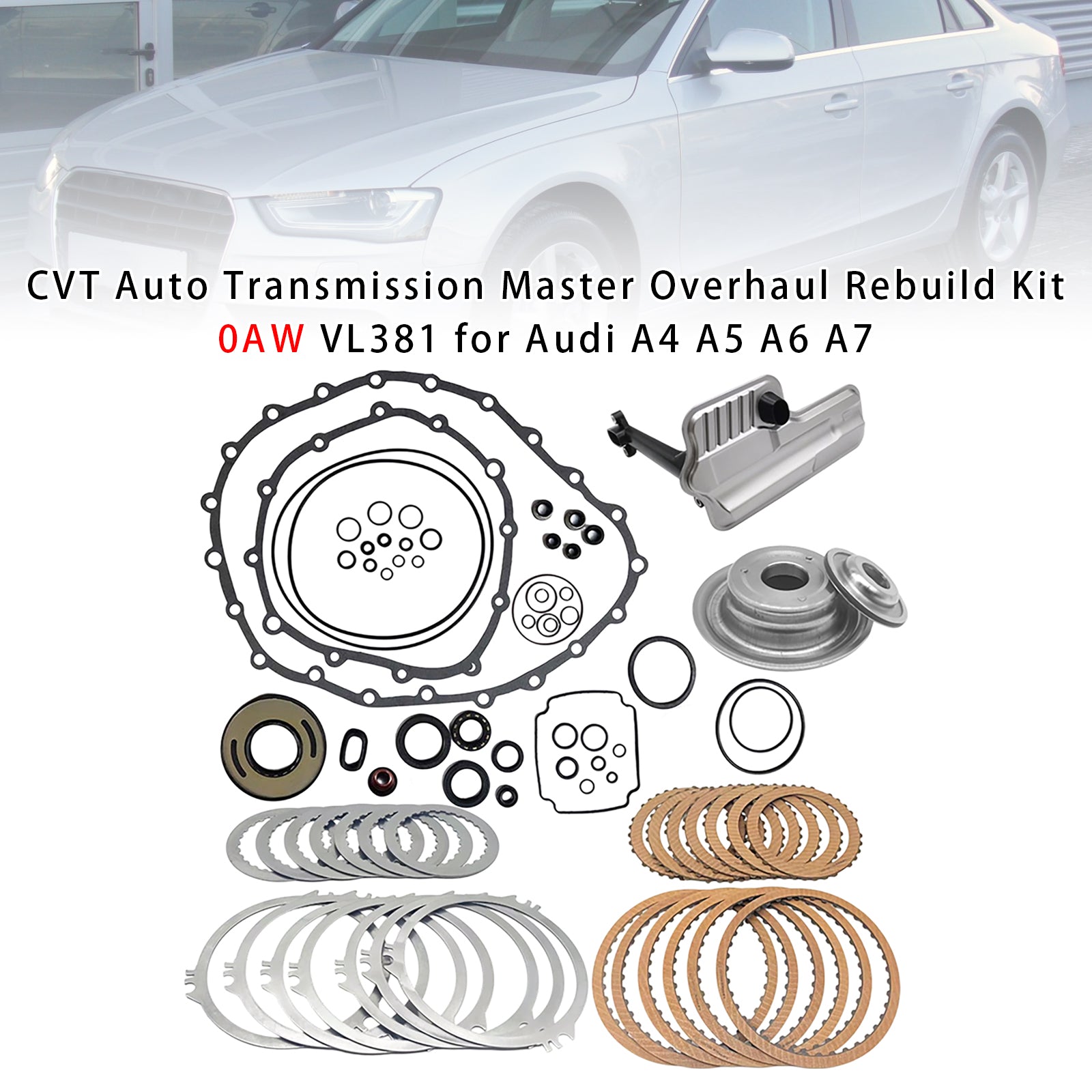 Kit Révision Complet Boîte Automatique CVT 0AW VL381 Pour Audi A4 A5 A6 A7