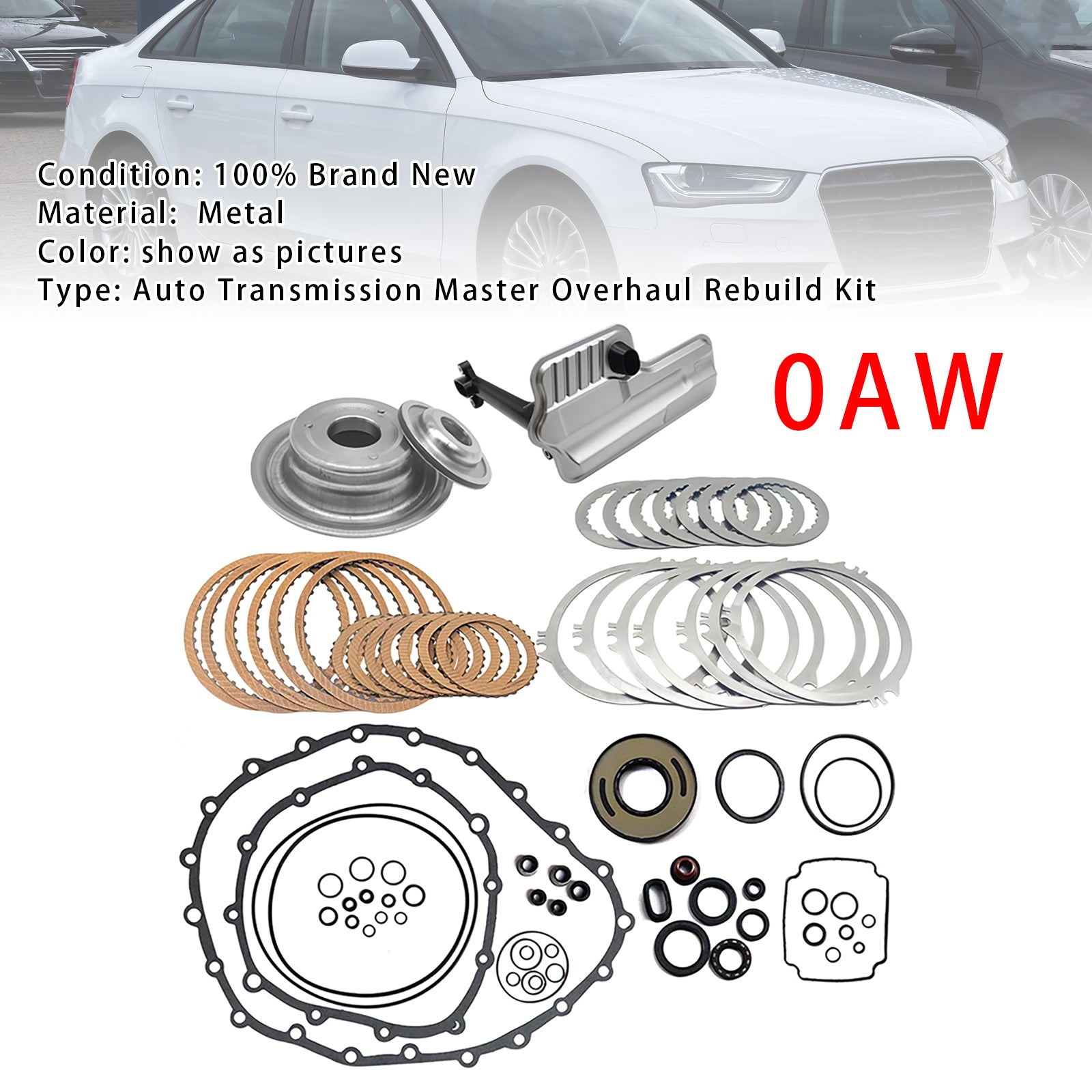 Kit Révision Complet Boîte Automatique CVT 0AW VL381 Pour Audi A4 A5 A6 A7