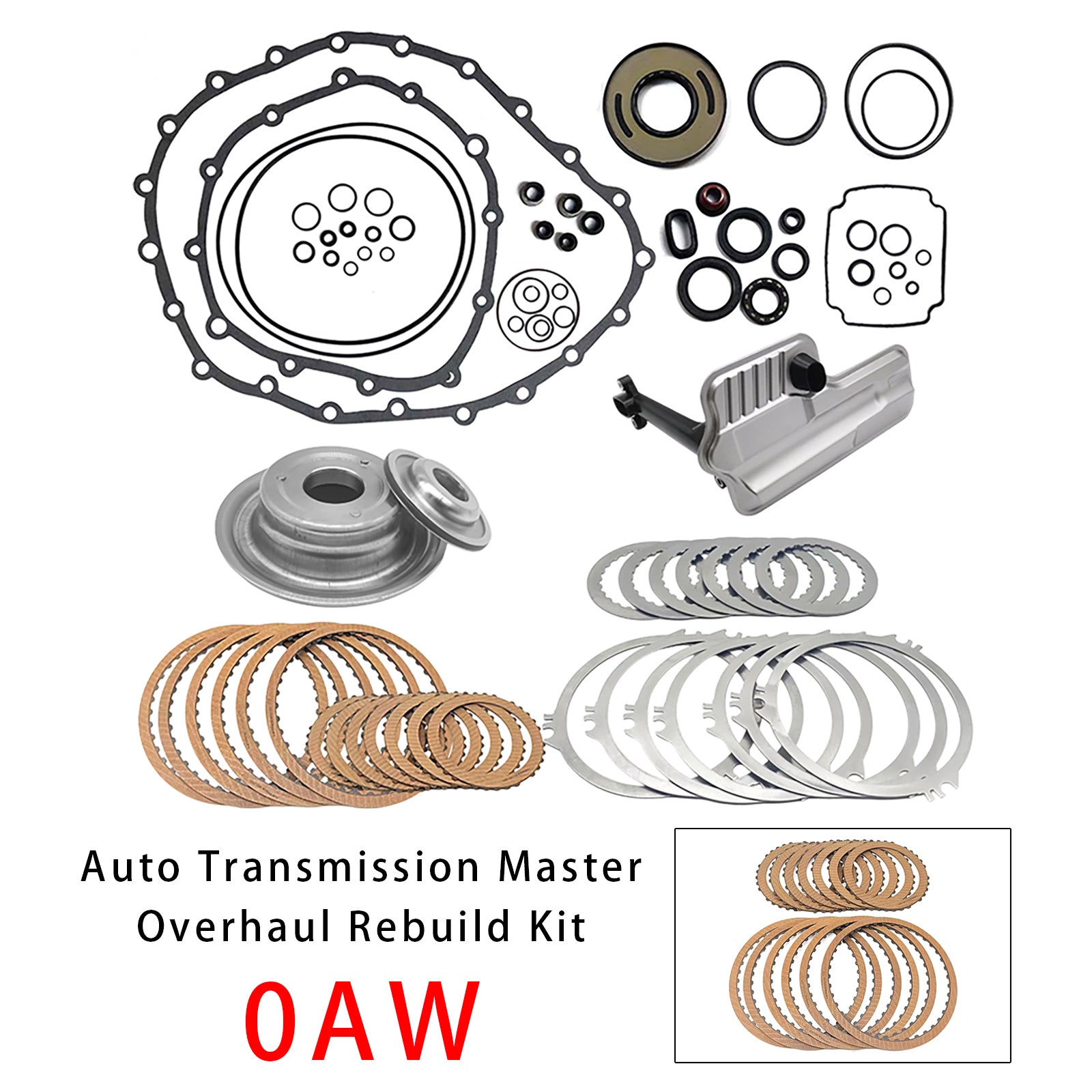 Kit Révision Complet Boîte Automatique CVT 0AW VL381 Pour Audi A4 A5 A6 A7