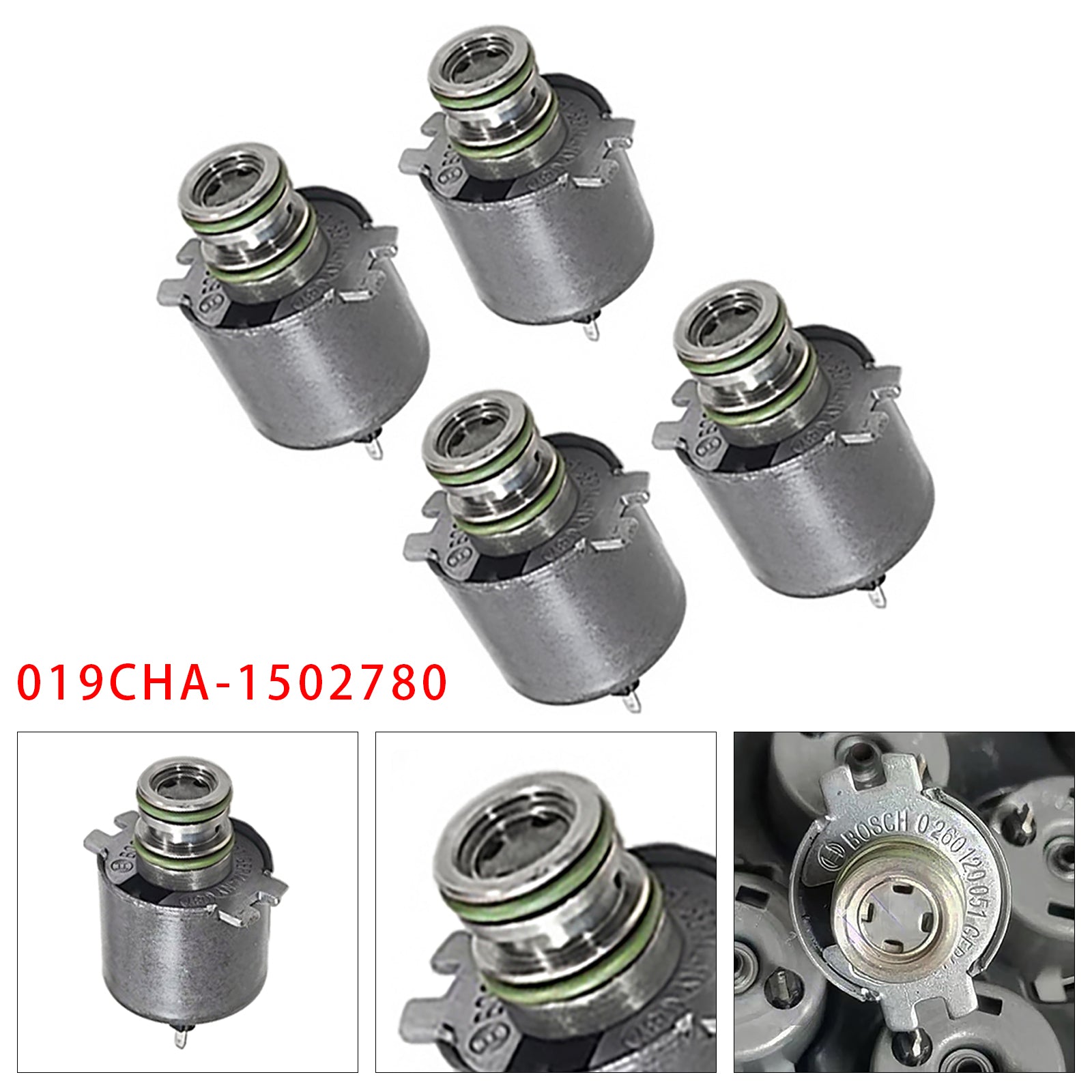 4Pièces Électrovanne De Boîte De Vitesses 019CHA-1502780 Pour Chery A3 A5 E5 G3