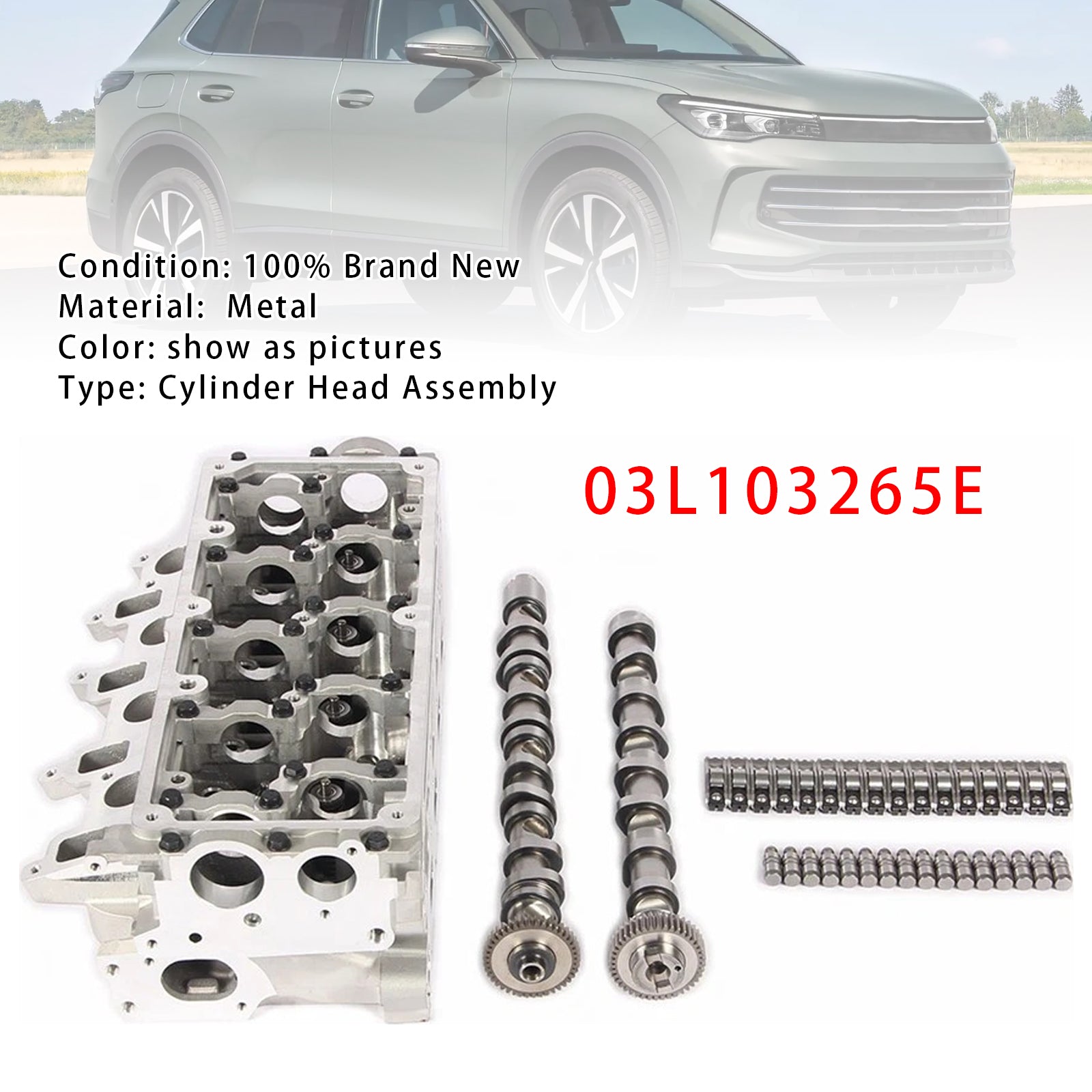 Ensemble Culasse Référence 03L103265E Pour VW Amarok Crafter 2.0TDI