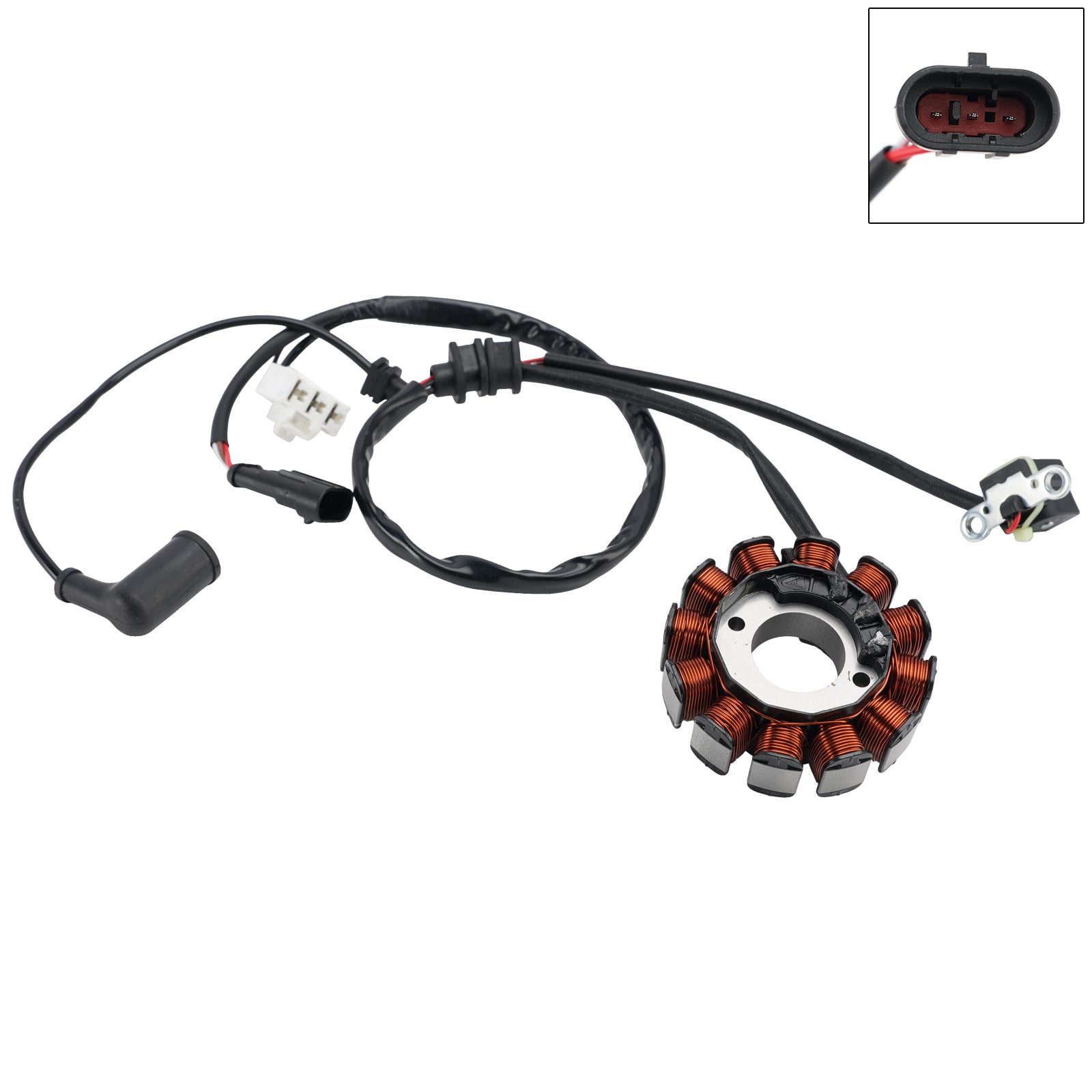 Alternateur Stator pour Piaggio Liberty Fly 125 150 Vespa LX 125 150 S 4T 3V