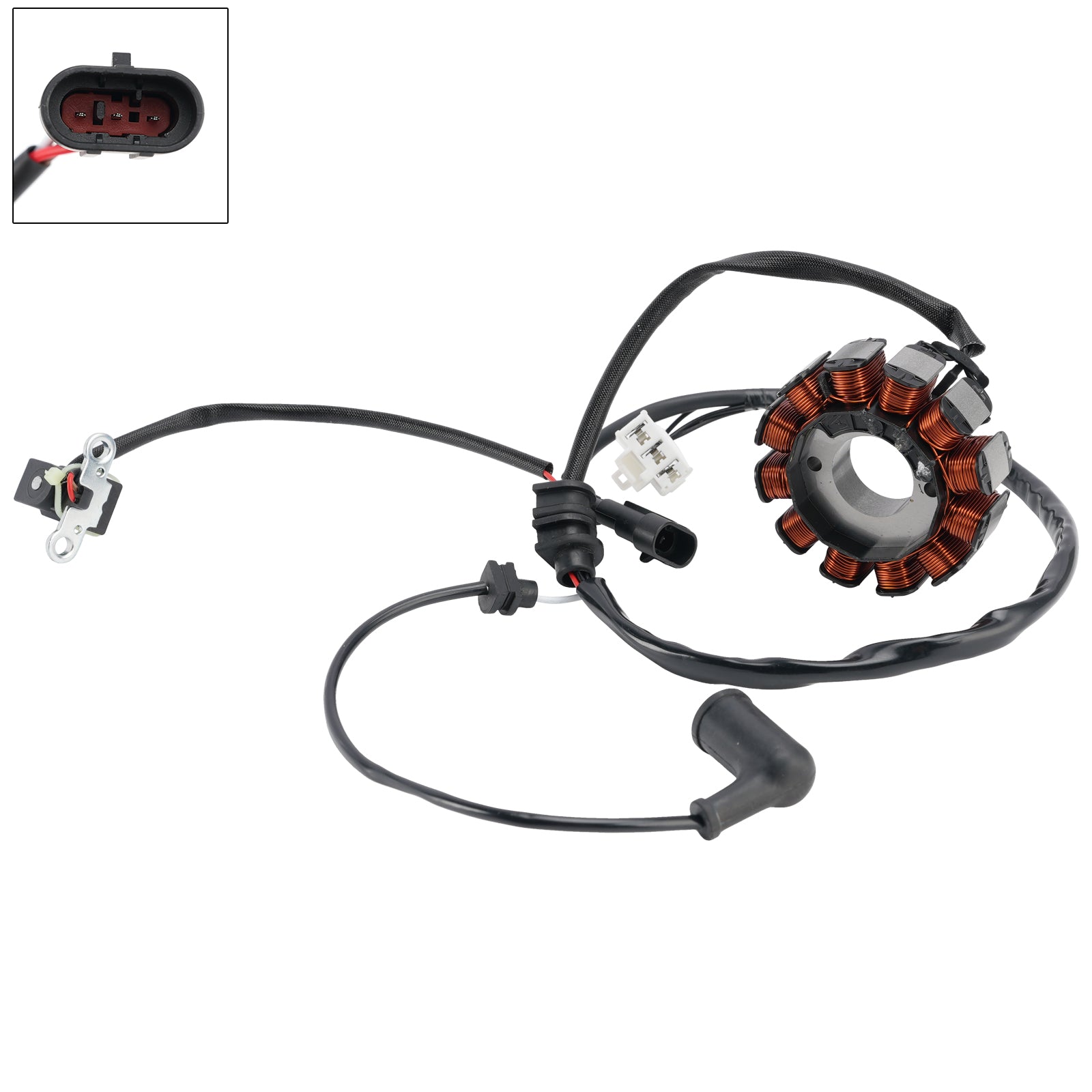 Alternateur Stator pour Piaggio Liberty Fly 125 150 Vespa LX 125 150 S 4T 3V