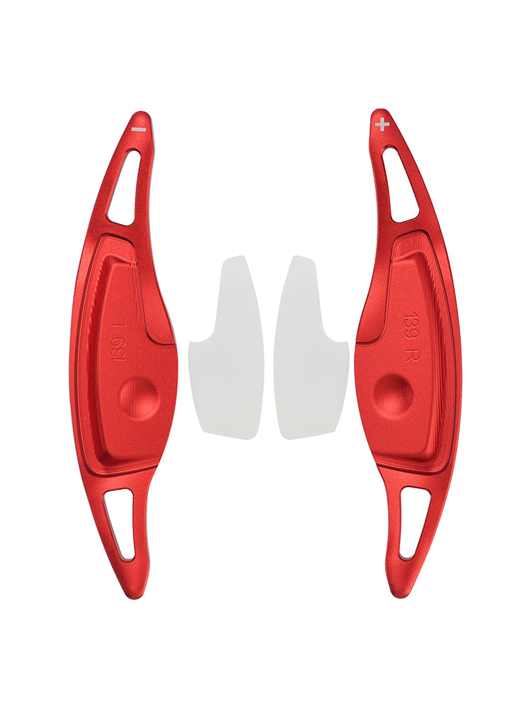 Palettes De Changement De Vitesse Pour Genesis G80 Sport 17-20 Aluminium Rouge