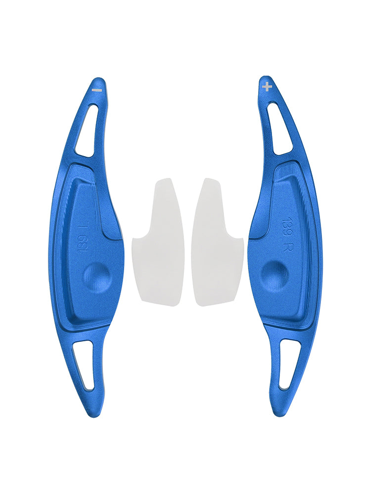 Palettes De Changement De Vitesse Pour Genesis G80 Sport 17-20 Aluminium Bleu