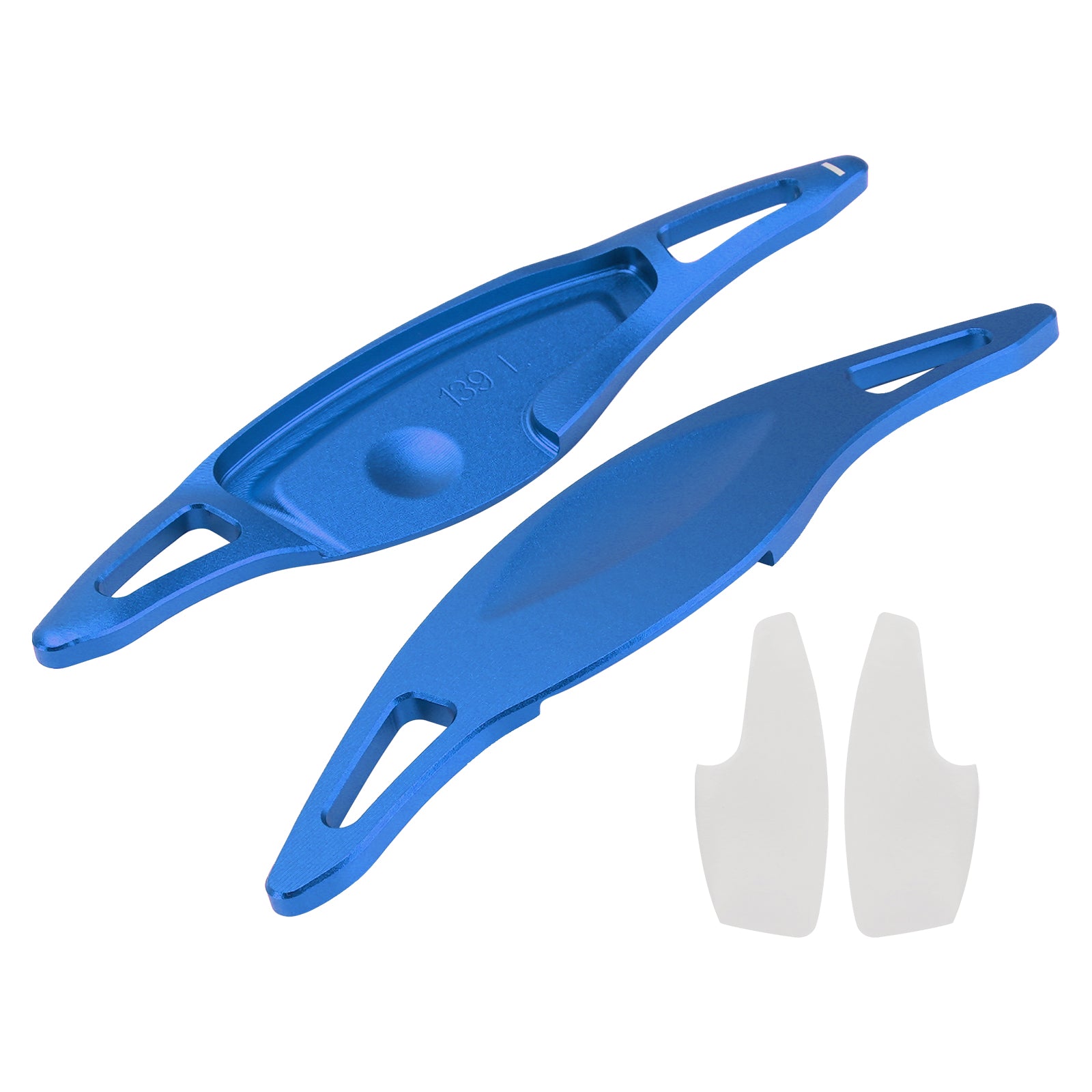 Palettes De Changement De Vitesse Pour Genesis G80 Sport 17-20 Aluminium Bleu