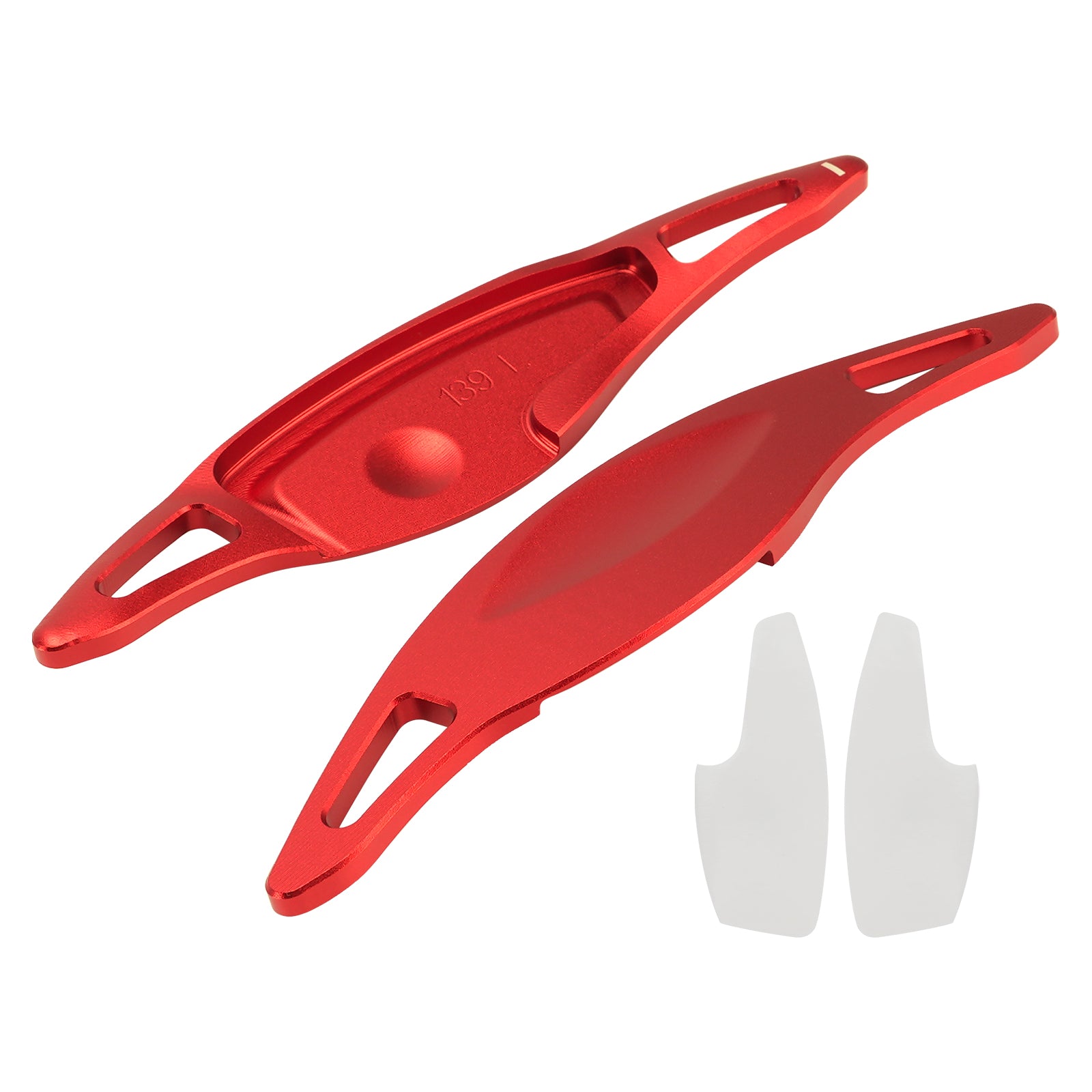 Palettes De Changement De Vitesse Pour Genesis G80 Sport 17-20 Aluminium Rouge
