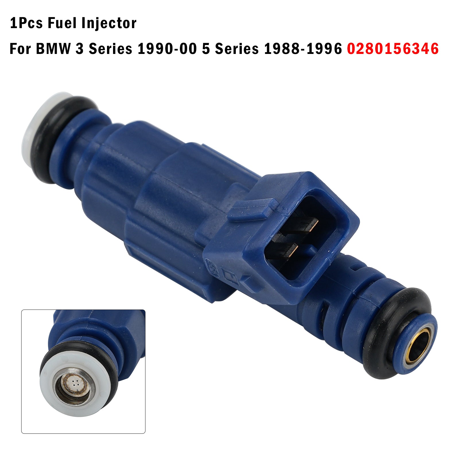 1X Injecteur Carburant Pour BMW 3 Series 1990-00 5 Series 1988-1996 0280156346