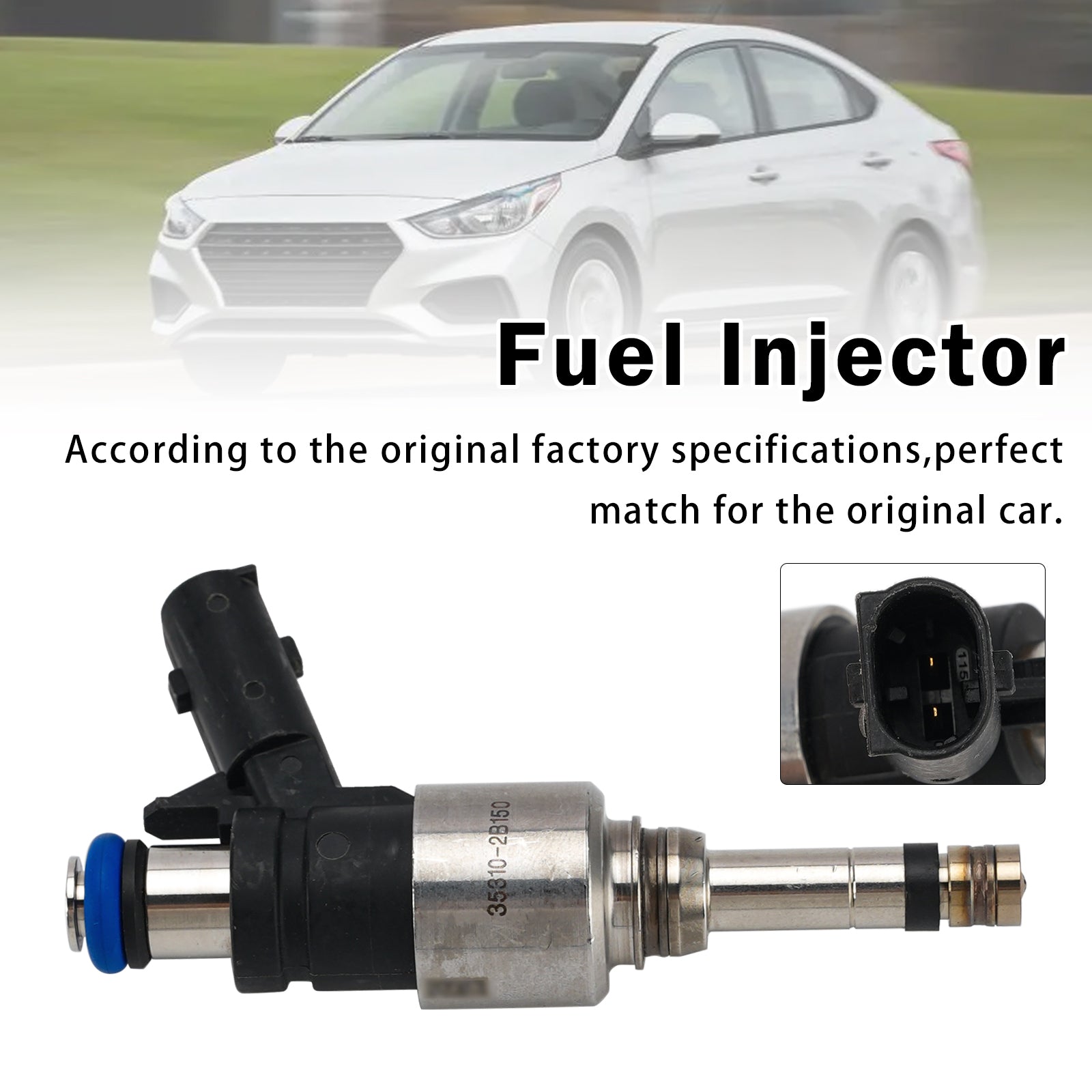 1X Injecteur Carburant Pour Kia Rio 2018-2020 Soul 1.6L 2017-2019 35310-2B150