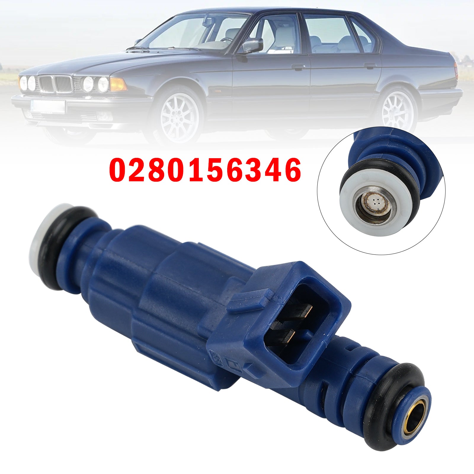 1X Injecteur Carburant Pour BMW 3 Series 1990-00 5 Series 1988-1996 0280156346