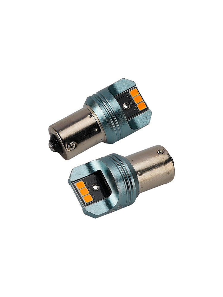Ampoule Auxiliaire LED Automobile PY21W 12V 3W 1700K Ambre Pour HELLA LEDS25AA3
