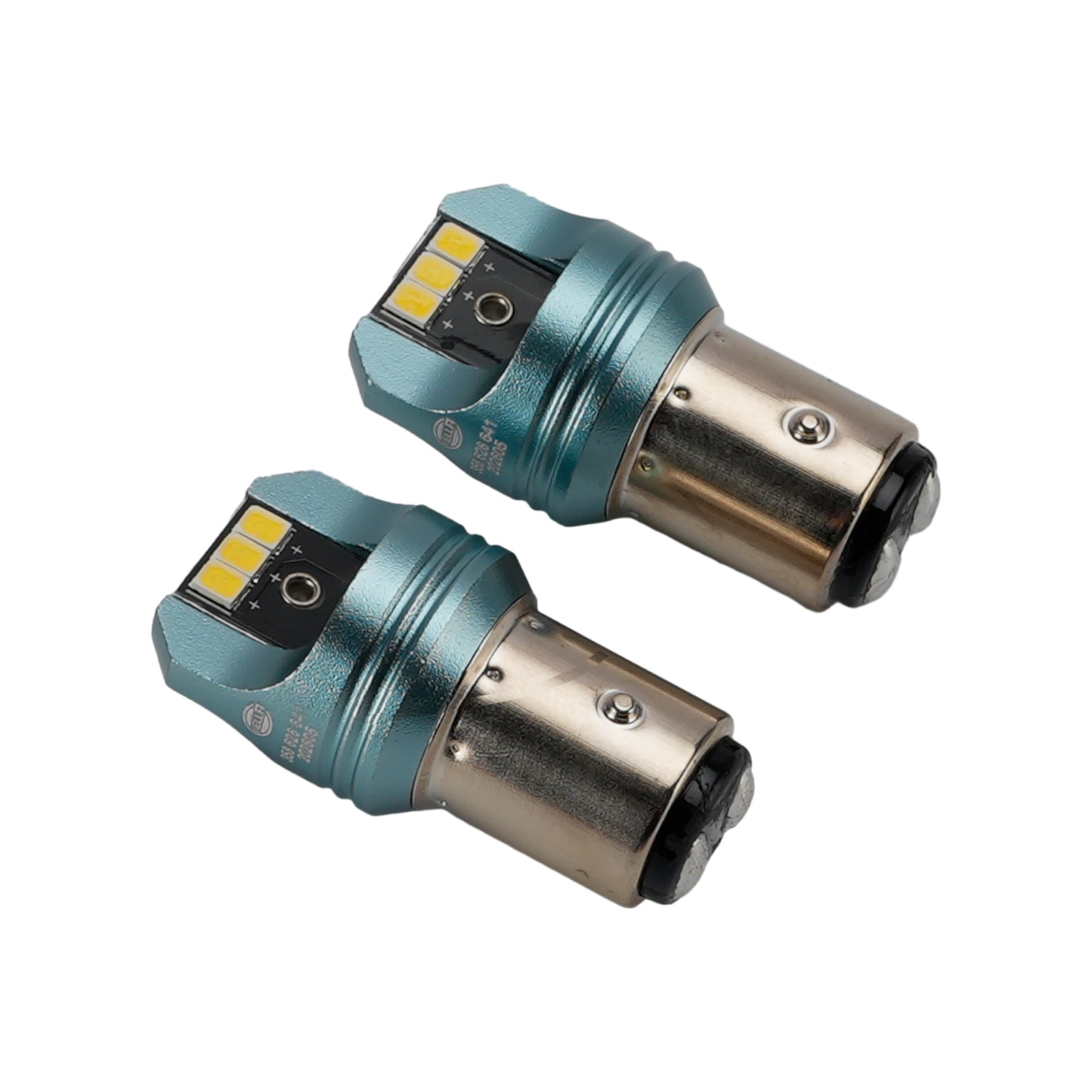Ampoule Auxiliaire LED Automobile P21/5W 12V 5W 6000K Blanc Pour HELLA LEDS25AA1