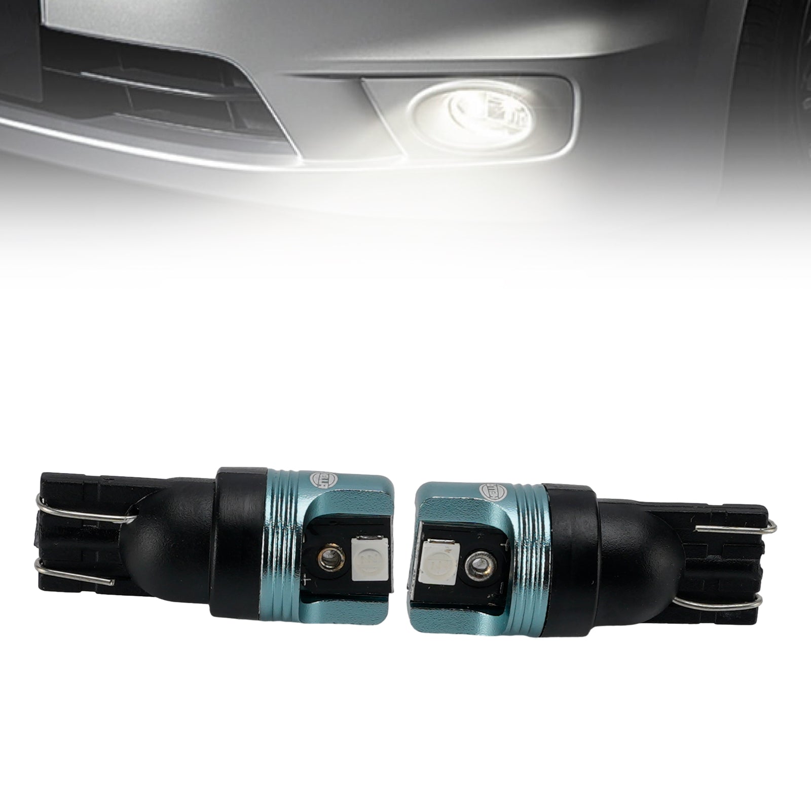 Ampoule Auxiliaire LED Automobile W5W T10 12V 1W Bleu Pour HELLA LEDT10BA1