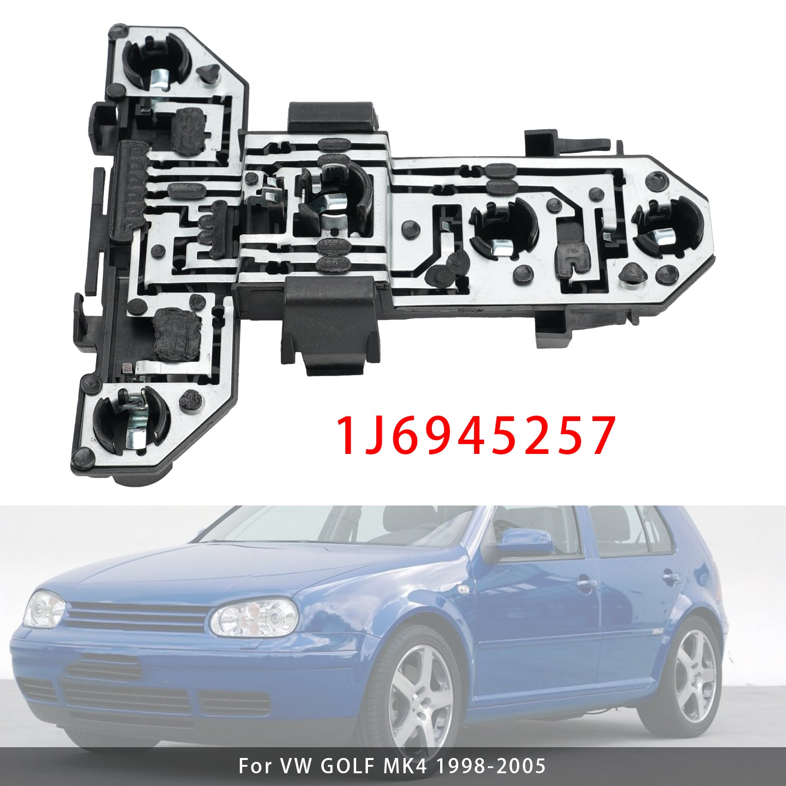 Plateau Support Ampoule Feu Arrière 1J6945257 Pour Vw Golf Mk4 1998-2005