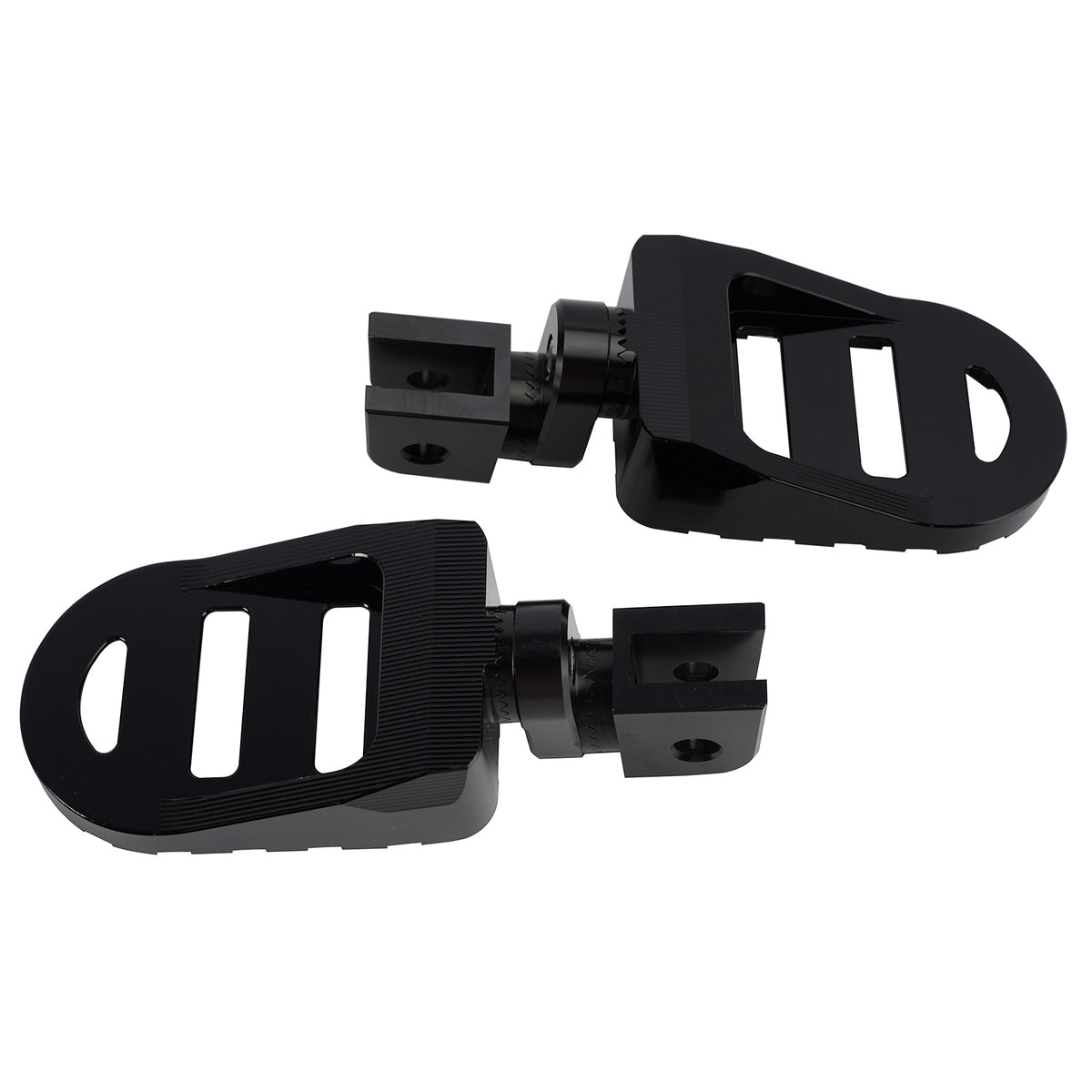 Avant Repose-pieds pour Suzuki Boulevard M90 2009-2015 Noir
