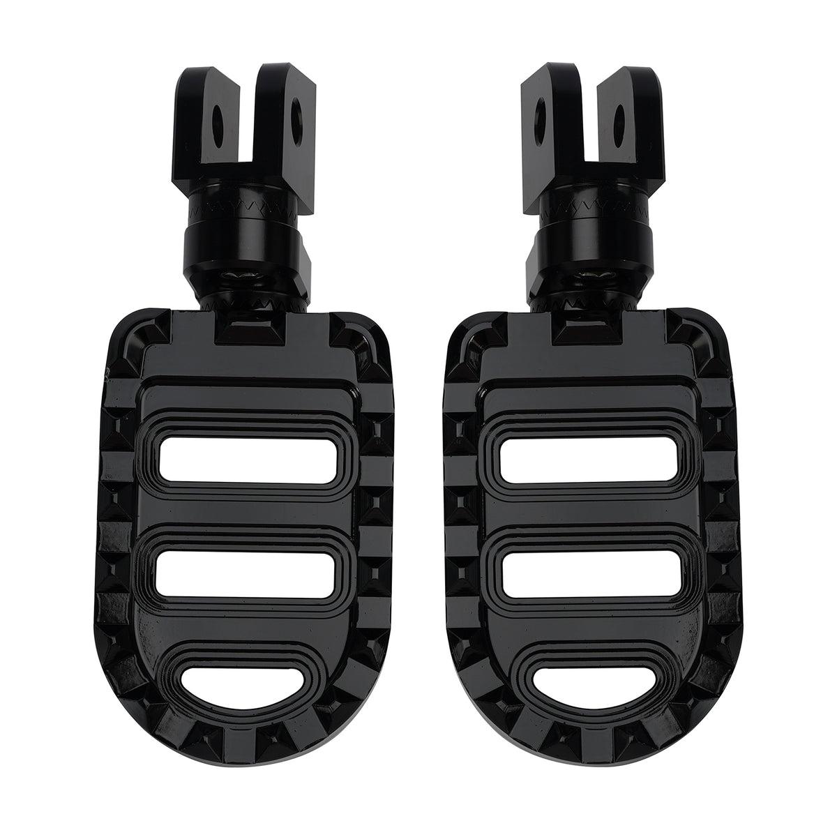 Avant Repose-pieds pour Suzuki Boulevard M90 2009-2015 Noir