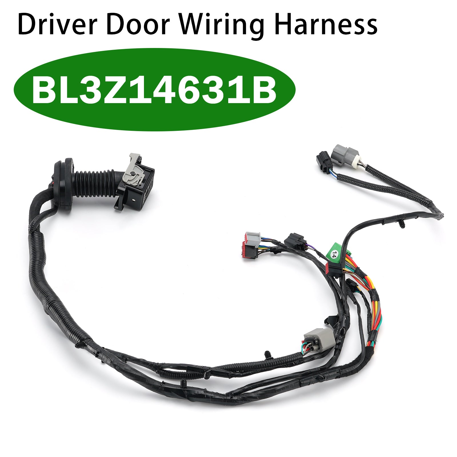 Faisceau câblage porte conducteur BL3Z14631B pour Ford F-150 2011-2013