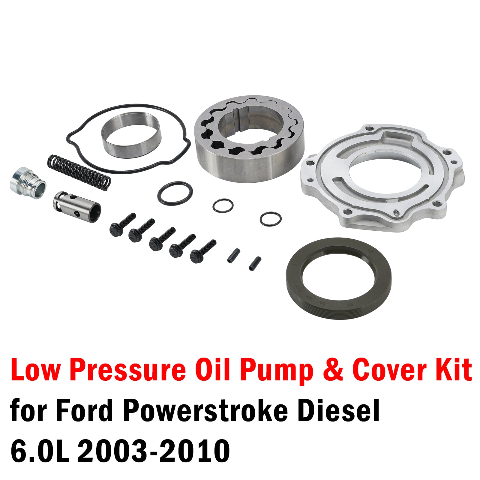 Kit pompe à huile basse pression & couvercle pour Ford Diesel 6.0L 2003-2010
