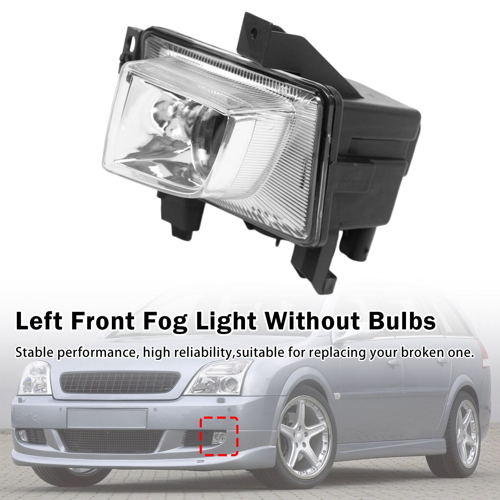Feu Antibrouillard Avant Gauche Pour Opel Vectra C 2003-2008 6710033 6710025