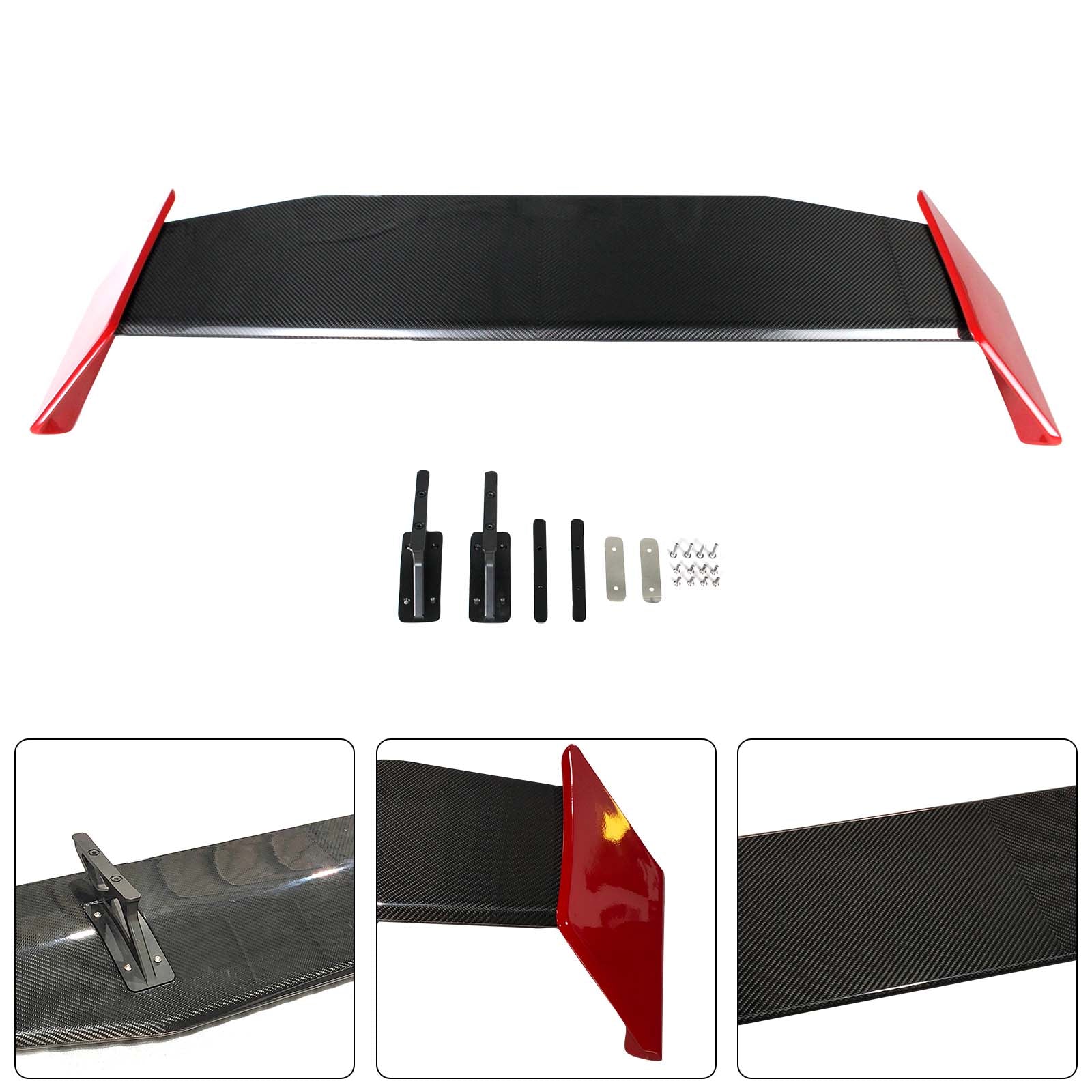Carbon Fiber Rear Roof Spoiler Wing Pour Benz W463A W464 2019-2023 Rocket Style