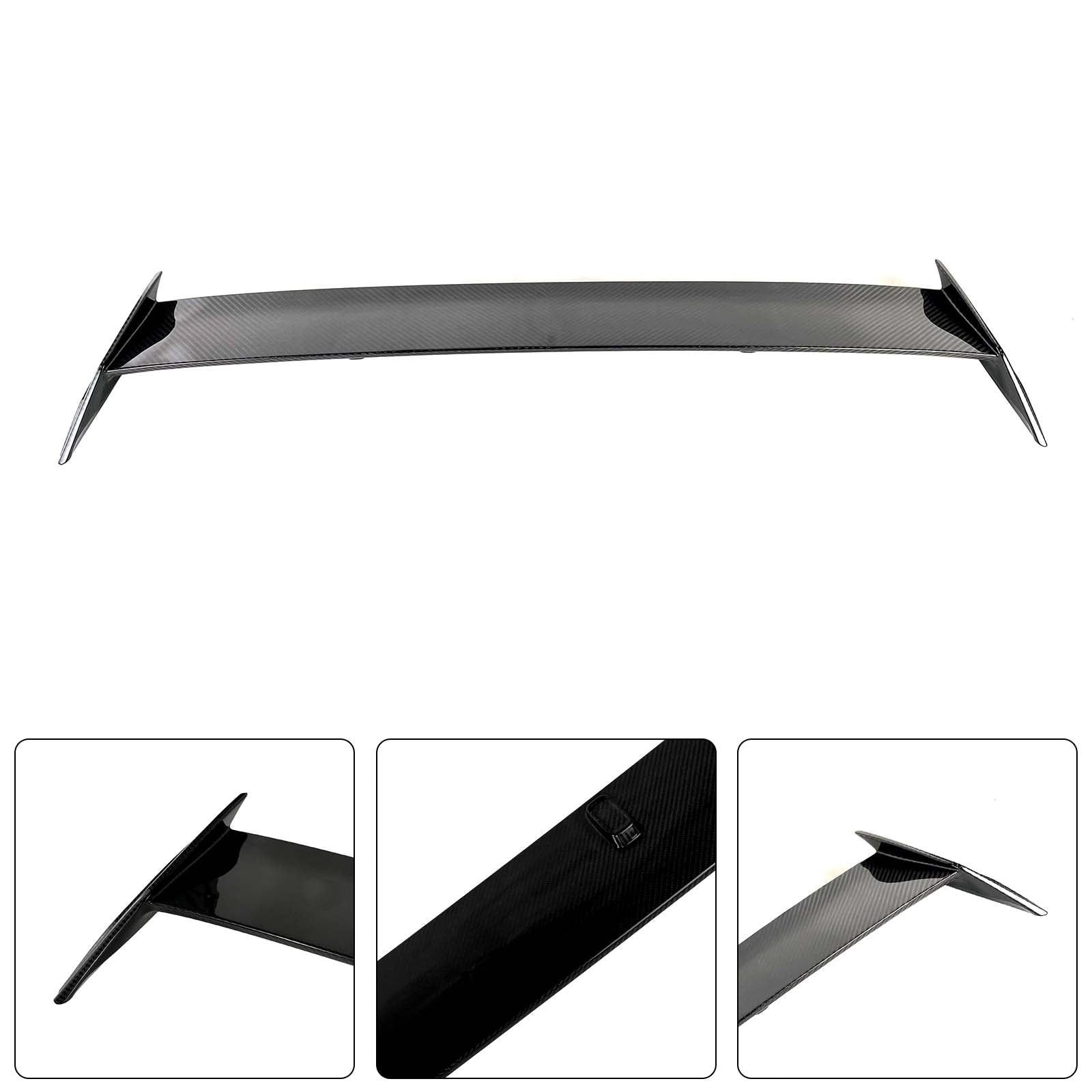Carbon Fiber Rear Roof Spoiler Wing Pour Benz W463A W464 2019-2023 Shark Style