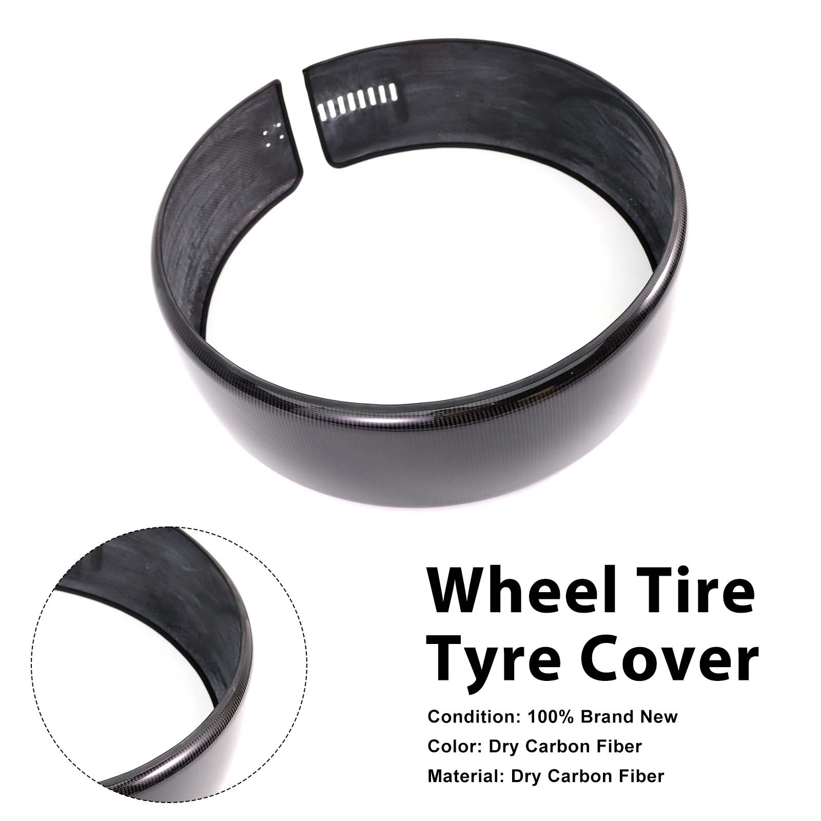 Carbon Fiber Spare Wheel Ring Tire Cover Pour Mercedes W463 W464 W465 G550 G63