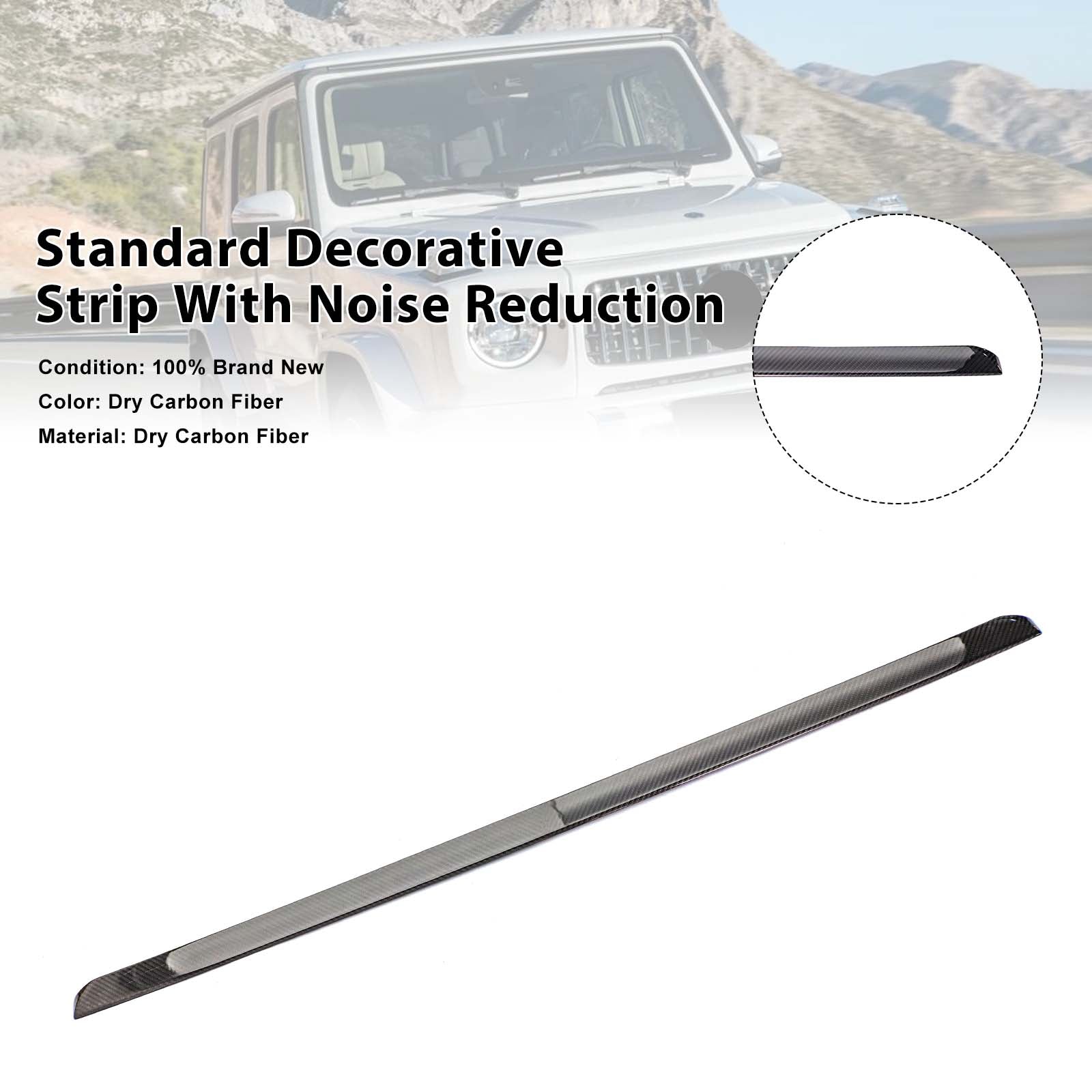 25 style Standard Decorative Strip With Noise Reduction Pour G Class Dry Carbon