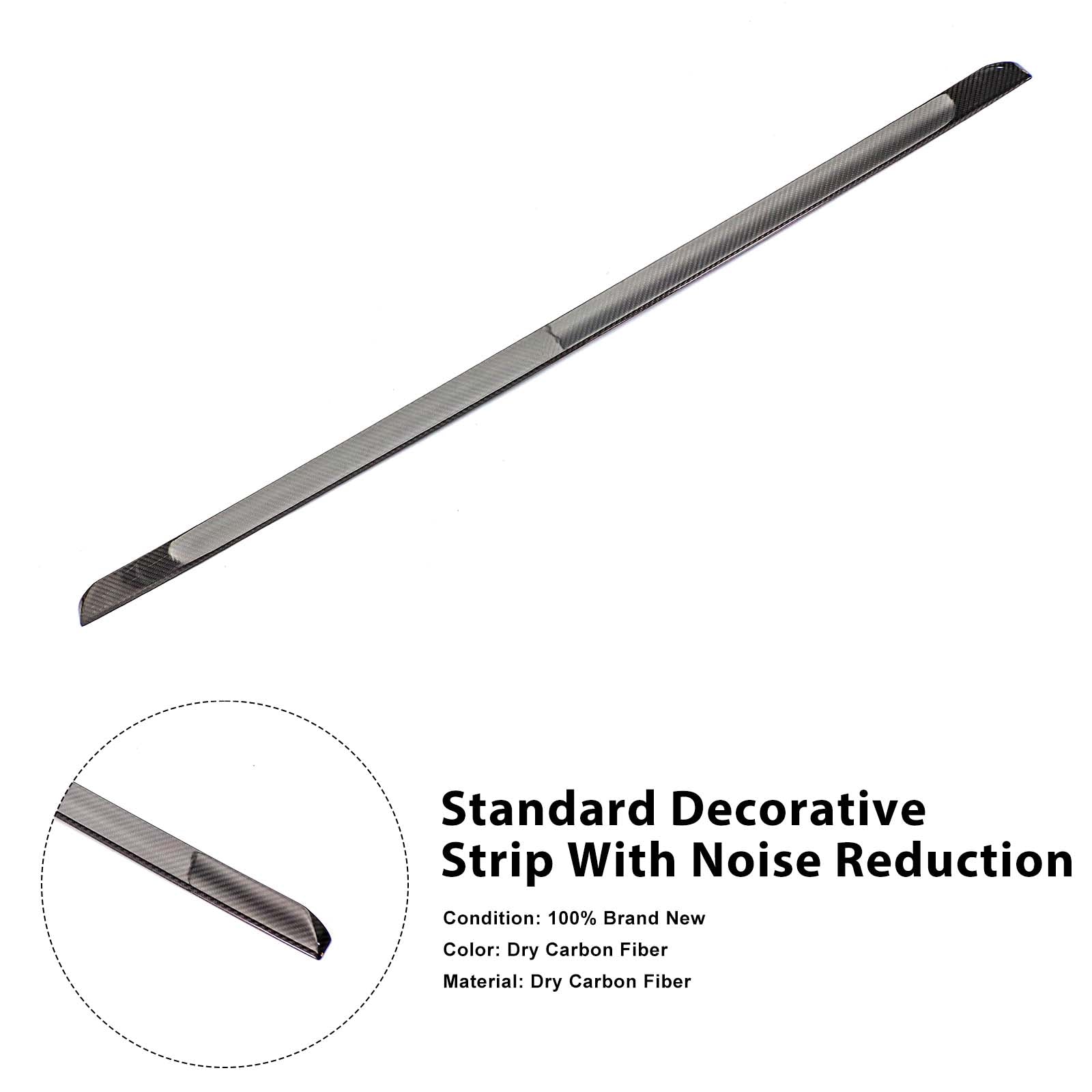 25 style Standard Decorative Strip With Noise Reduction Pour G Class Dry Carbon