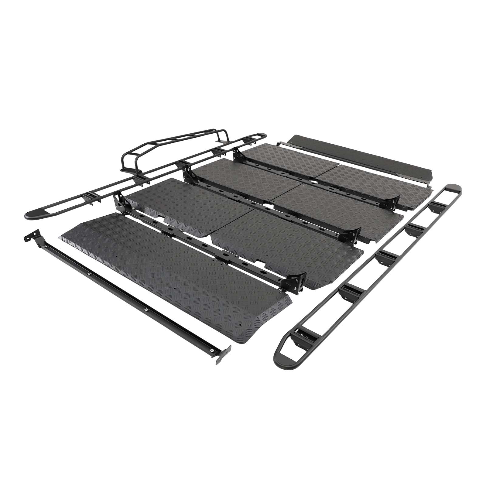 Roof Rack Rail Cross Bar Luggage Pour Benz G Class W463A W464 With Ladder
