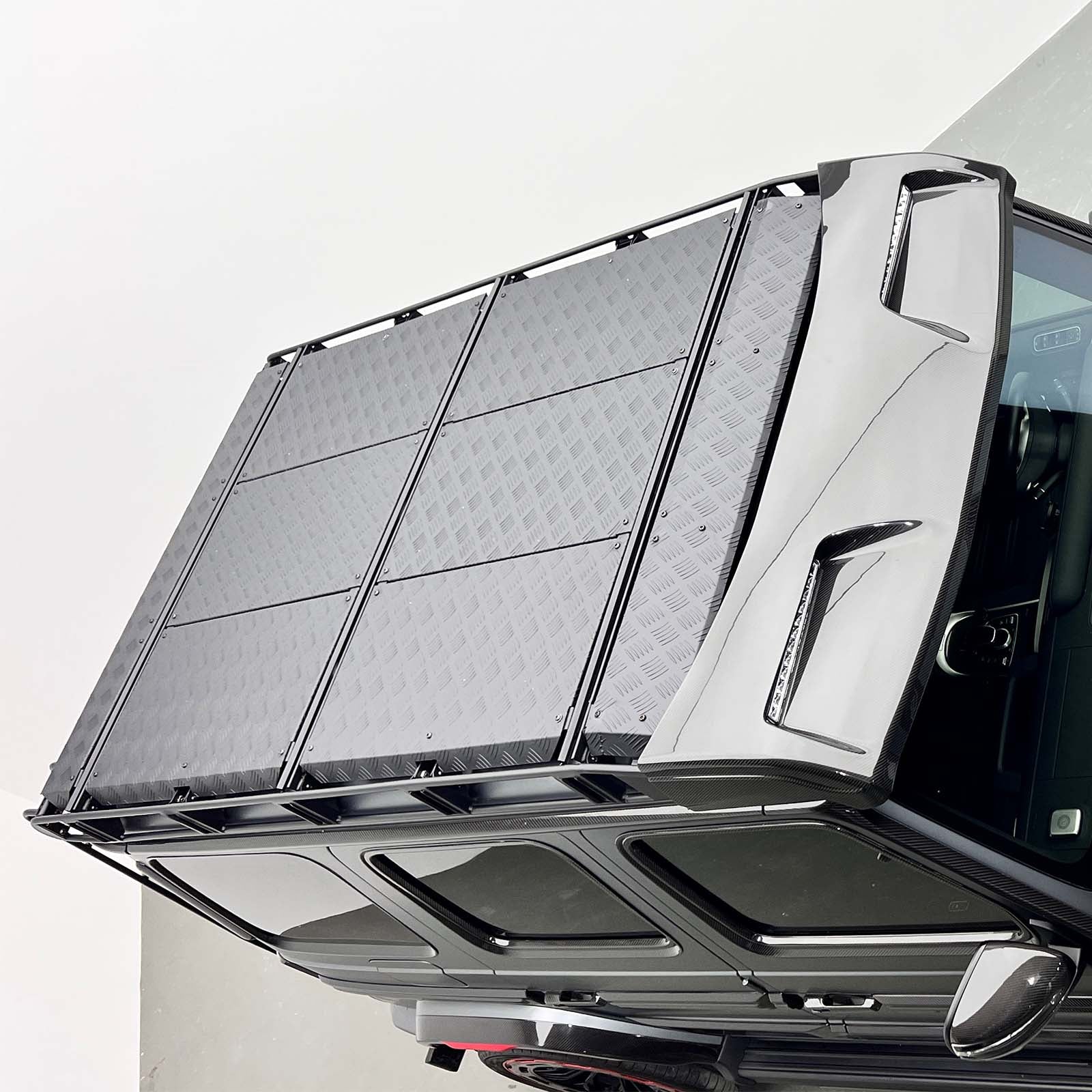 Roof Rack Rail Cross Bar Luggage Pour Benz G Class W463A W464 With Ladder