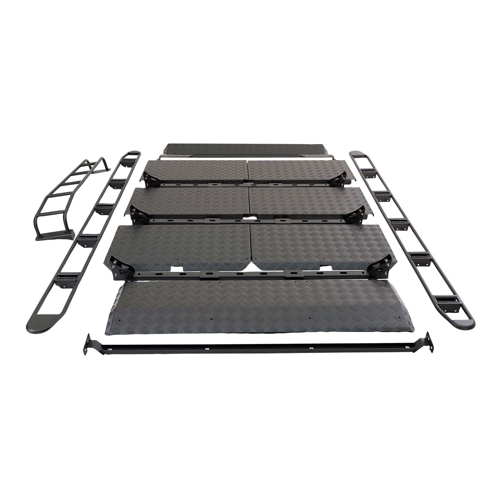 Roof Rack Rail Cross Bar Luggage Pour Benz G Class W463A W464 With Ladder