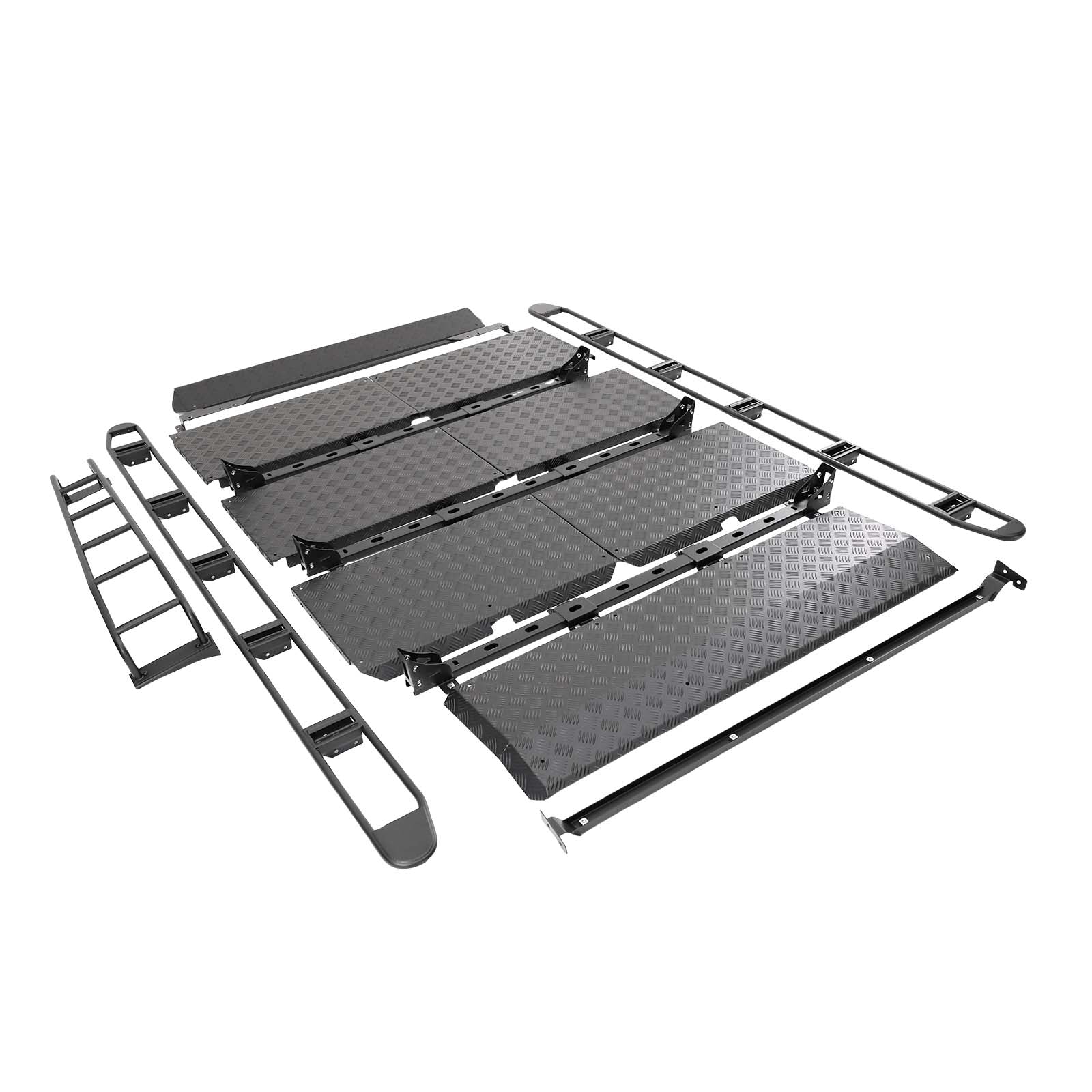 Roof Rack Rail Cross Bar Luggage Pour Benz G Class W463A W464 With Ladder