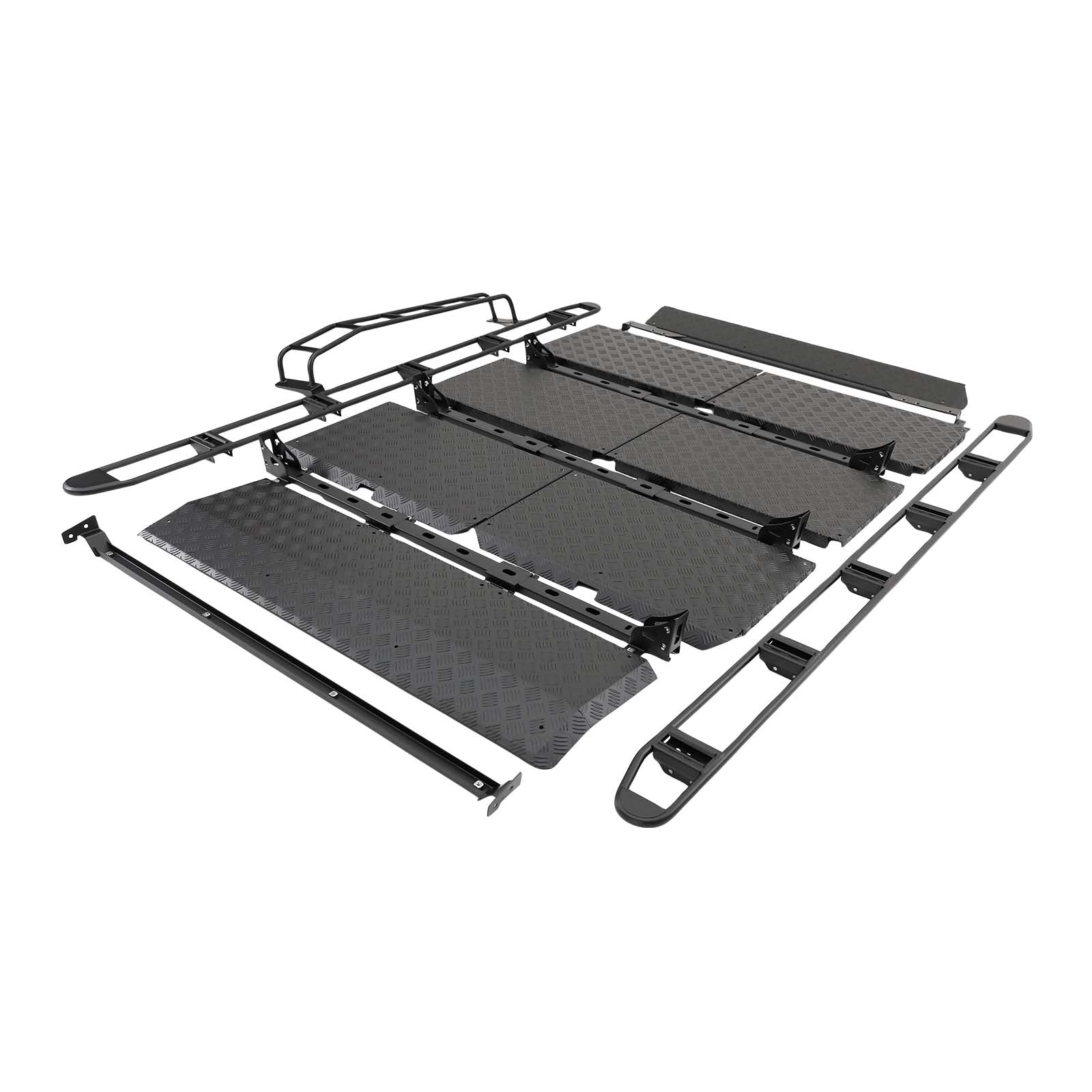 Roof Rack Rail Cross Bar Luggage Pour Benz G Class W463A W464 With Ladder